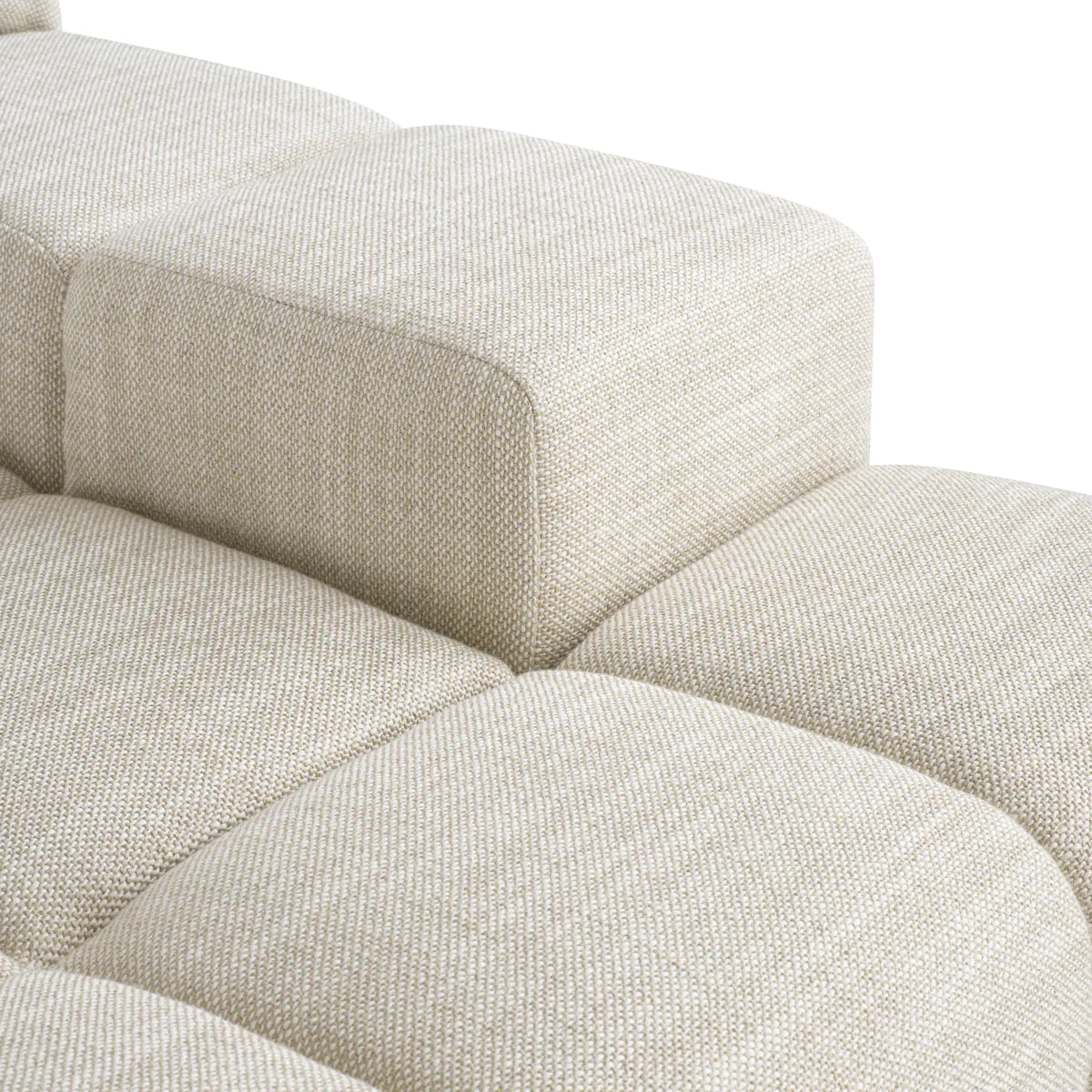 Modular Sofa Hunter - links beige endgültiges Element