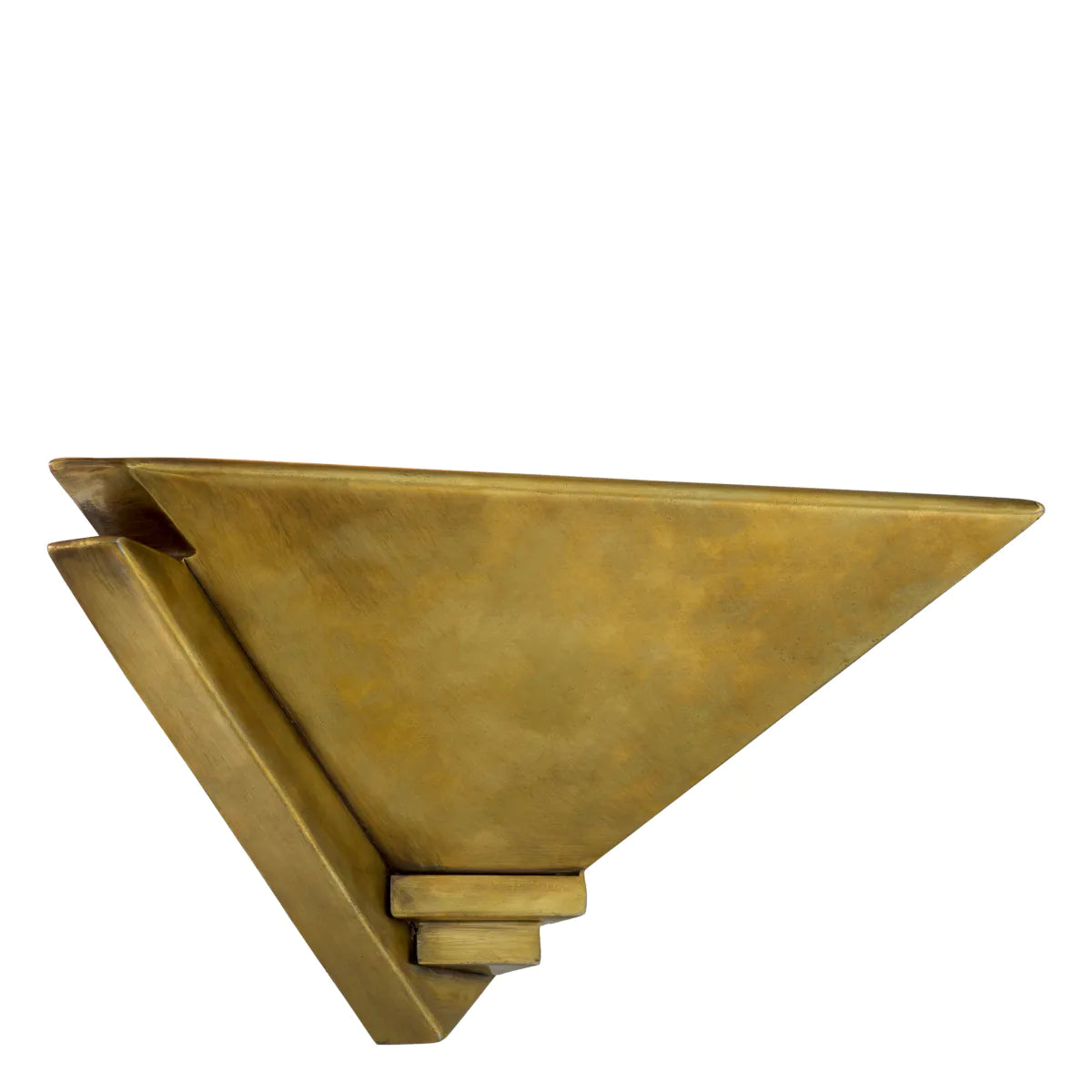 Antiktorales goldene Wandlampe