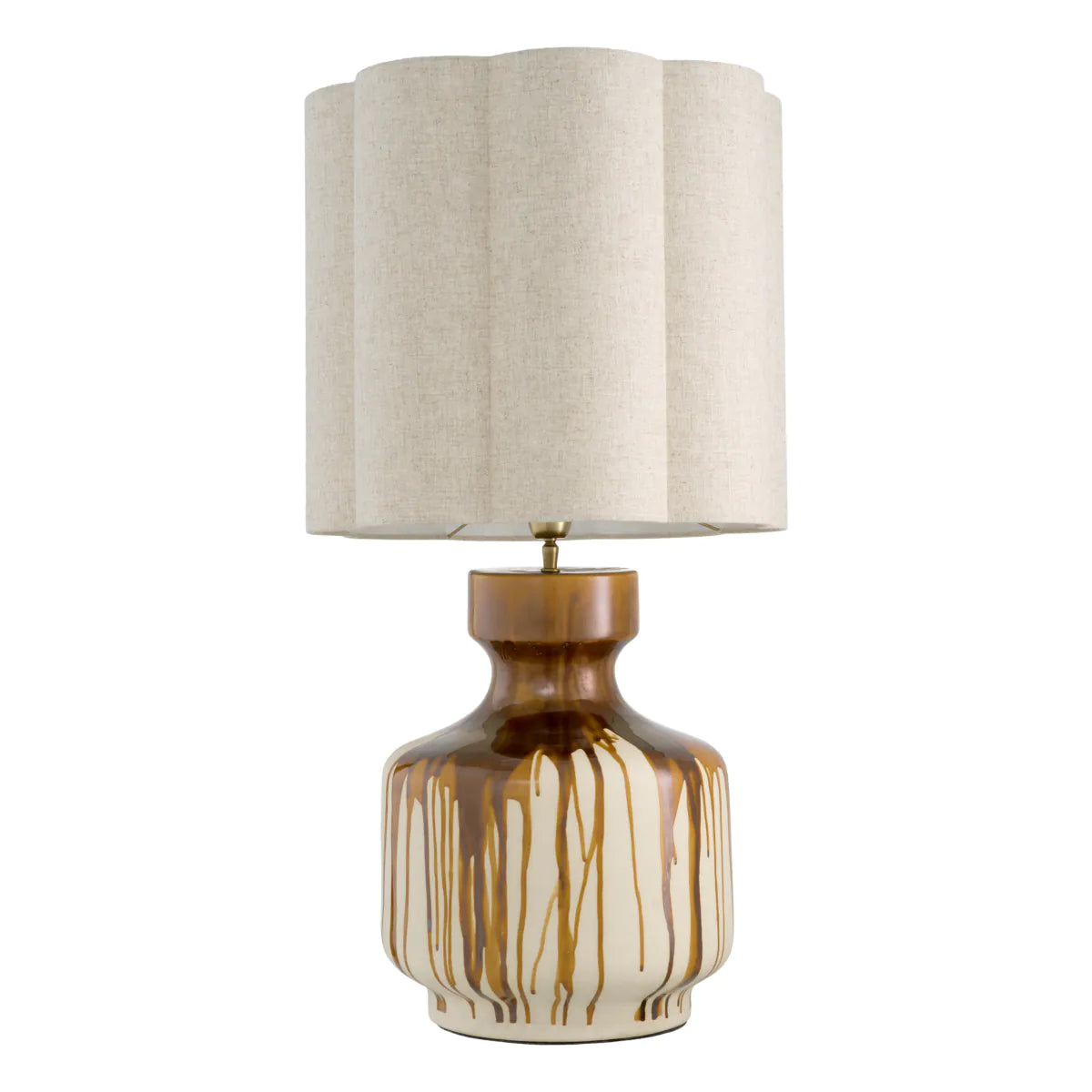 Lorena braune Tischlampe