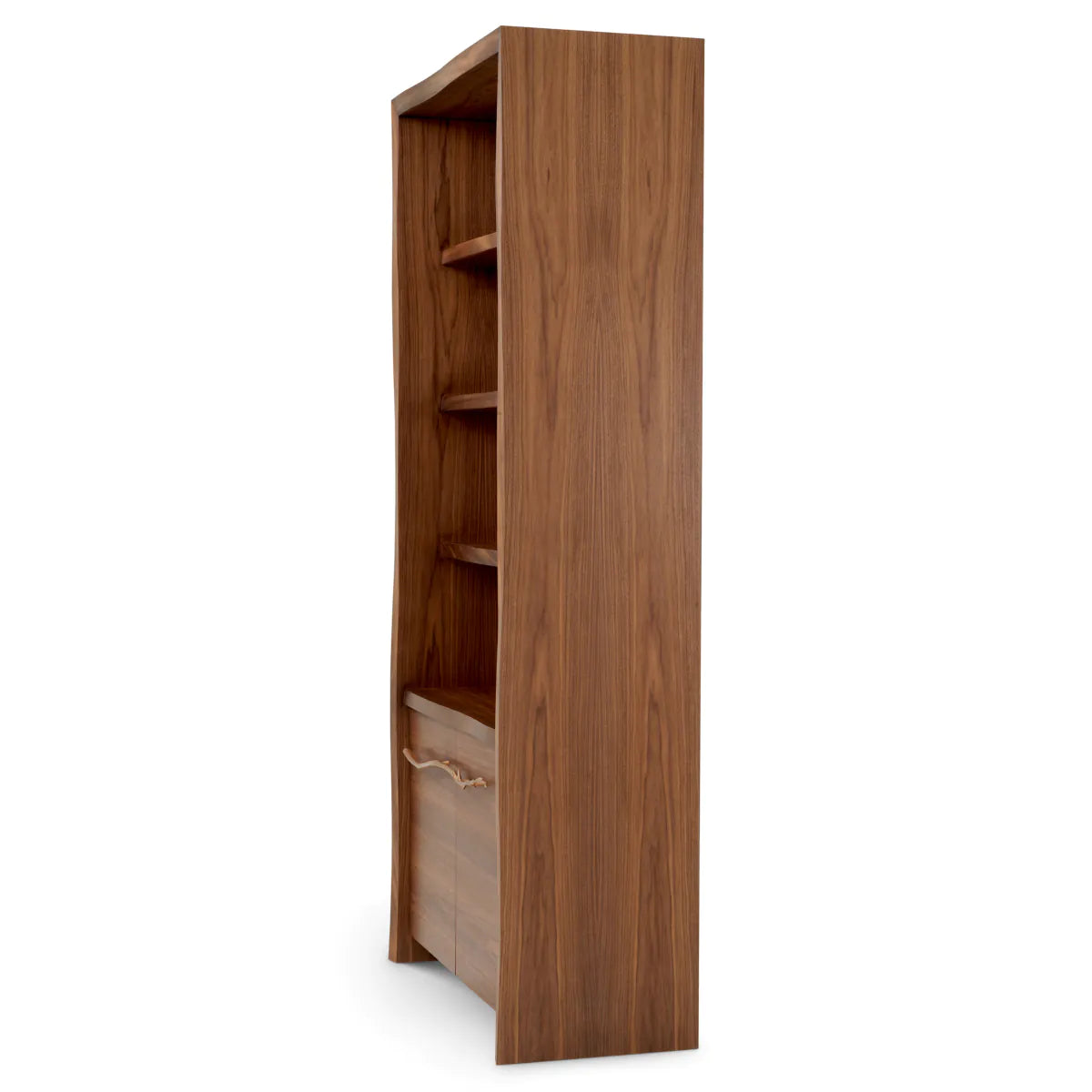 Charford -Nussfurnier Bücherregal