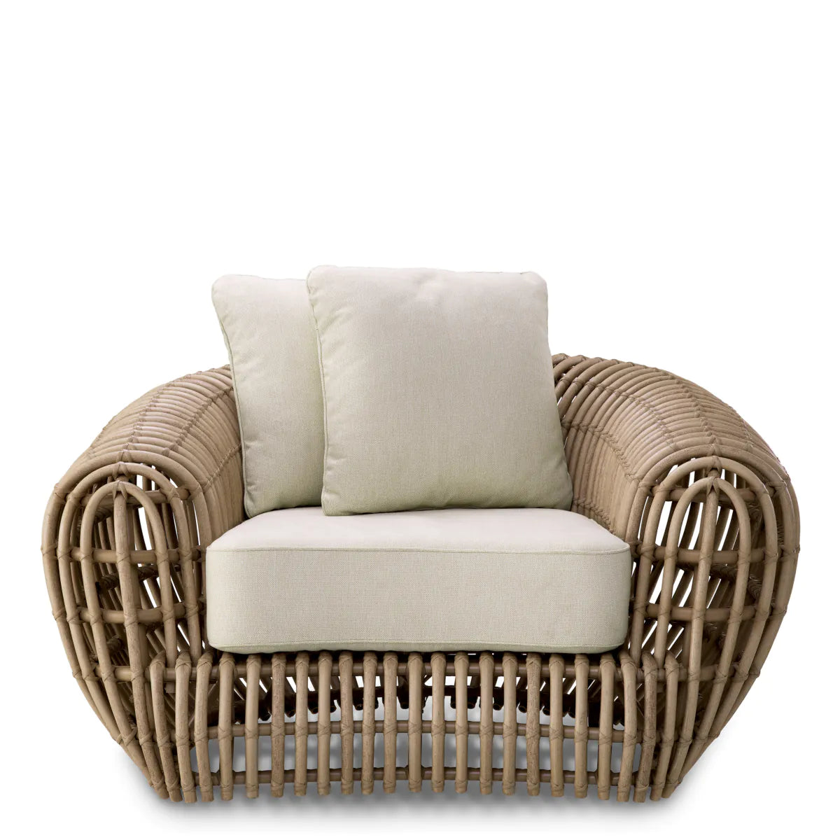 Außenstuhl SIDERNO aus synthetischem Rattan