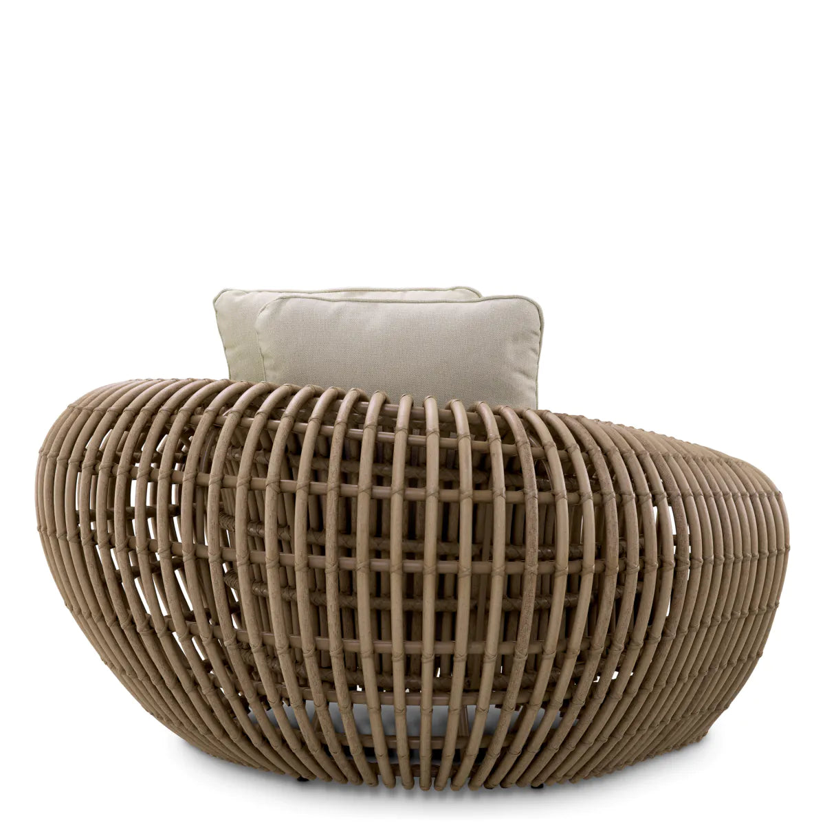 Außenstuhl SIDERNO aus synthetischem Rattan