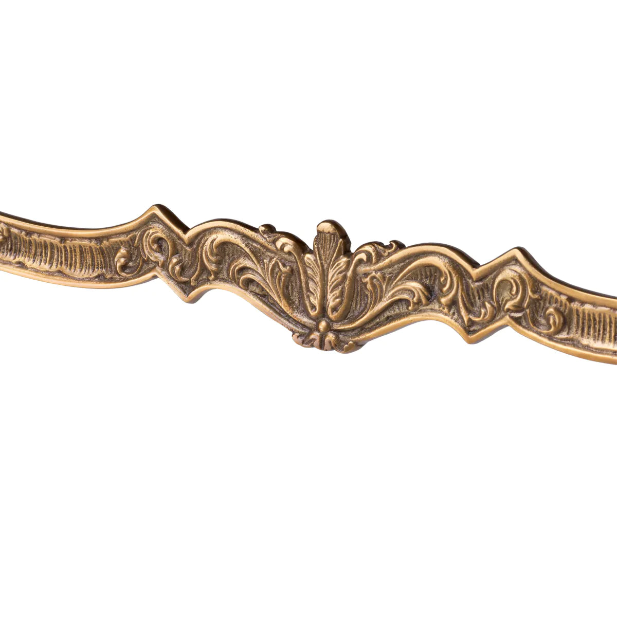 Konsole FABIOLA Marmor mit antikem Gold