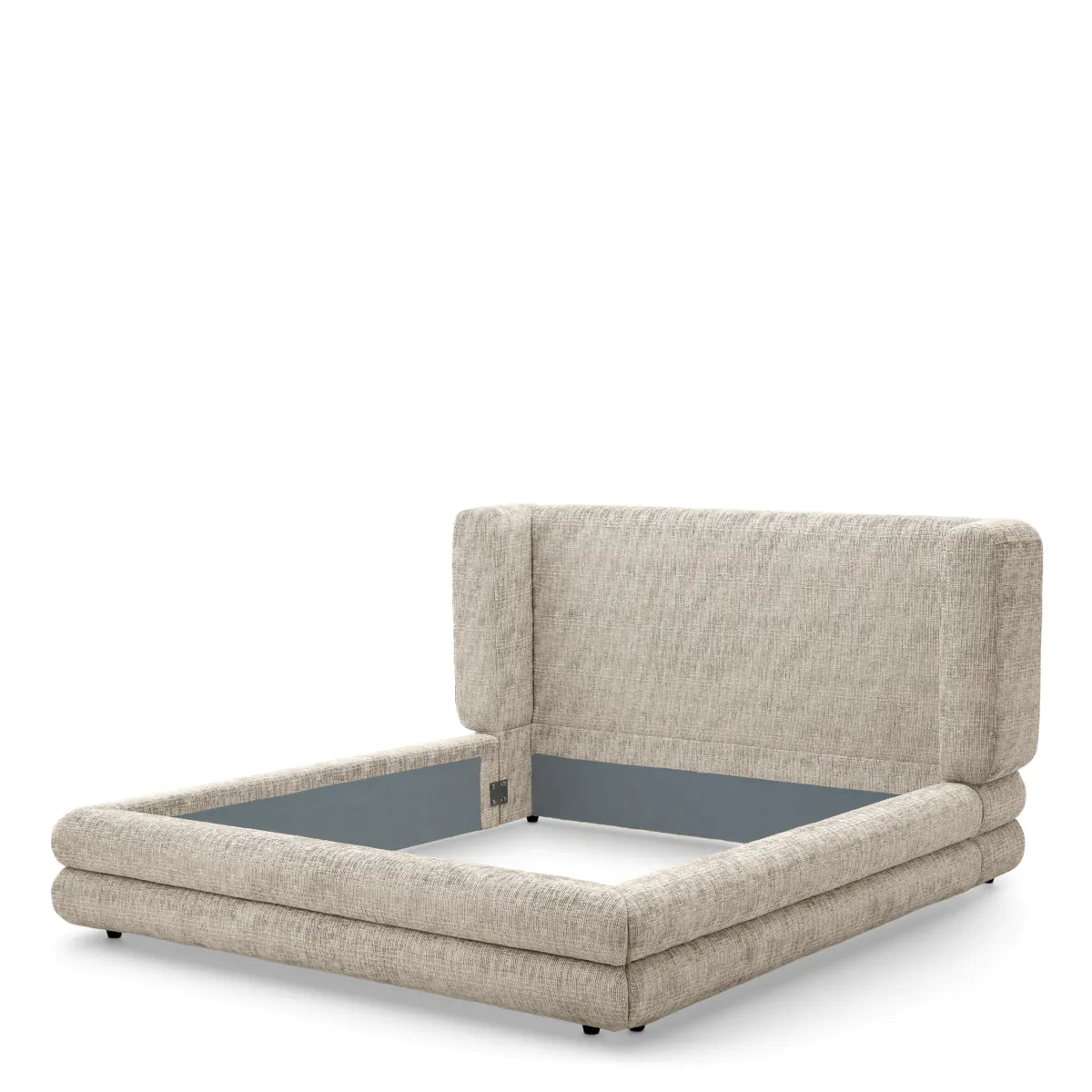 Francisco beige upholstered bed