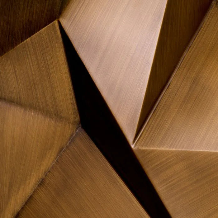Bravura wall decoration brass