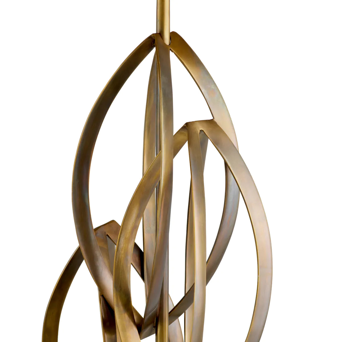 Tischlampe BELLAMONT antikgold mit Granitbasis