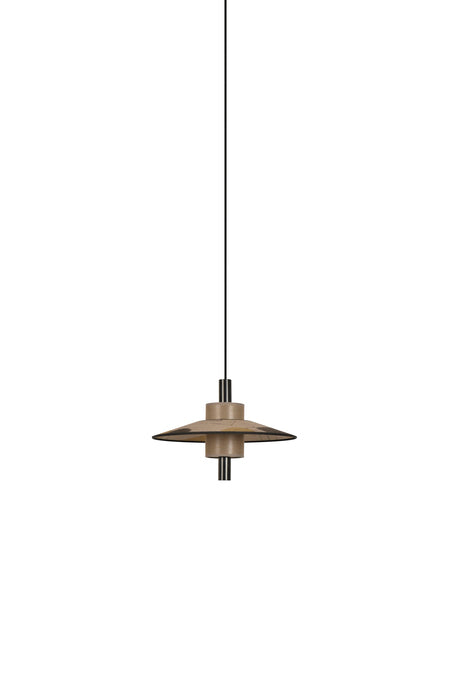Die braune Hanglampe