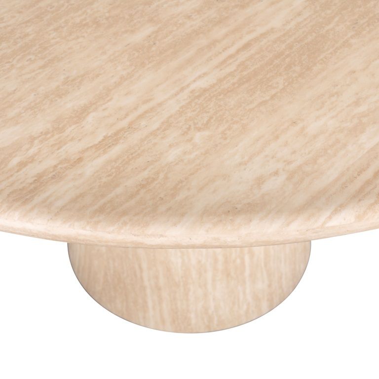 Runder Tisch FICTUS beige