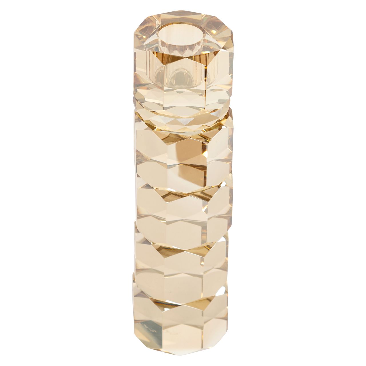 ZOFIA Gold Glass Candle Holder