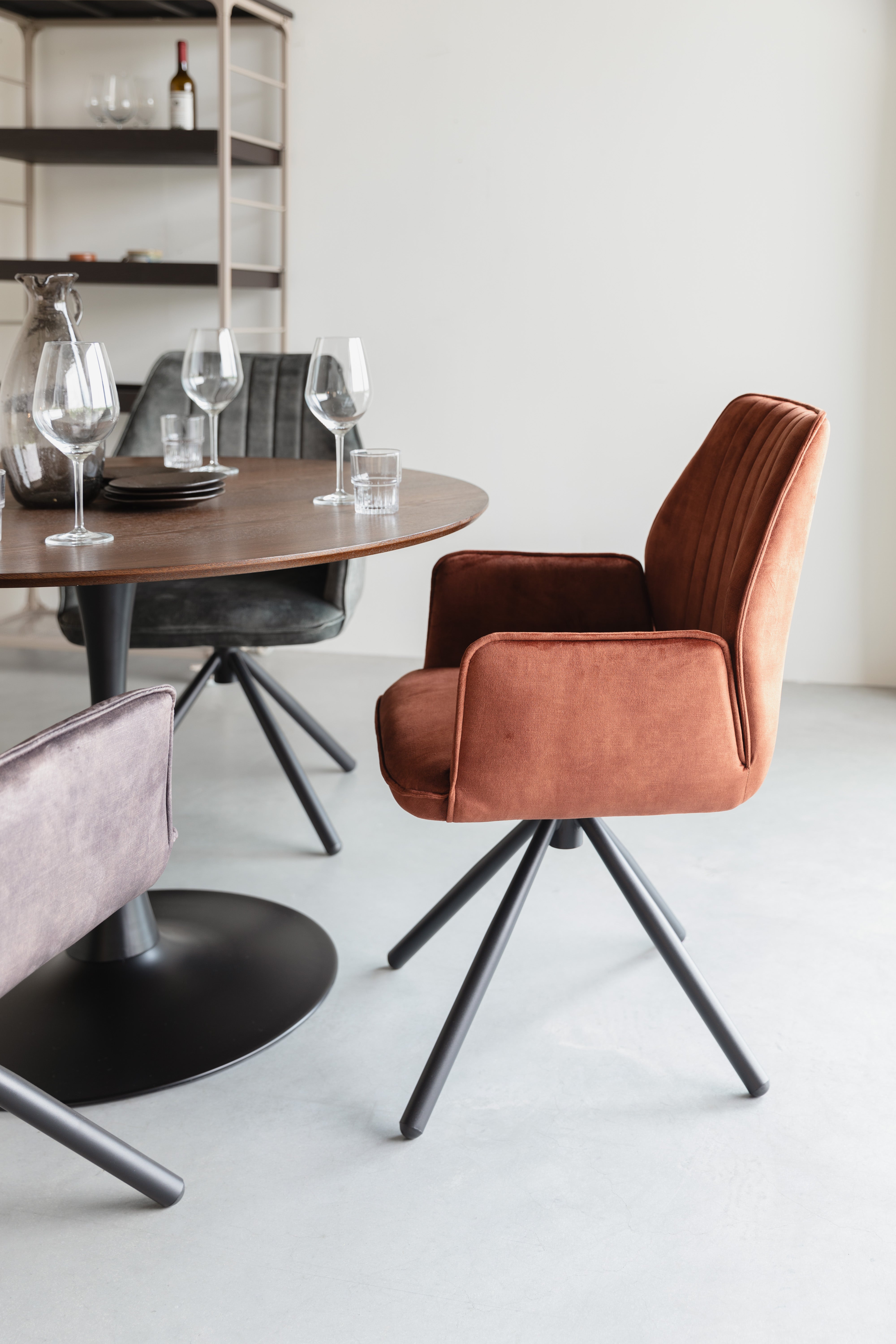 Sessel JAMIE rot
