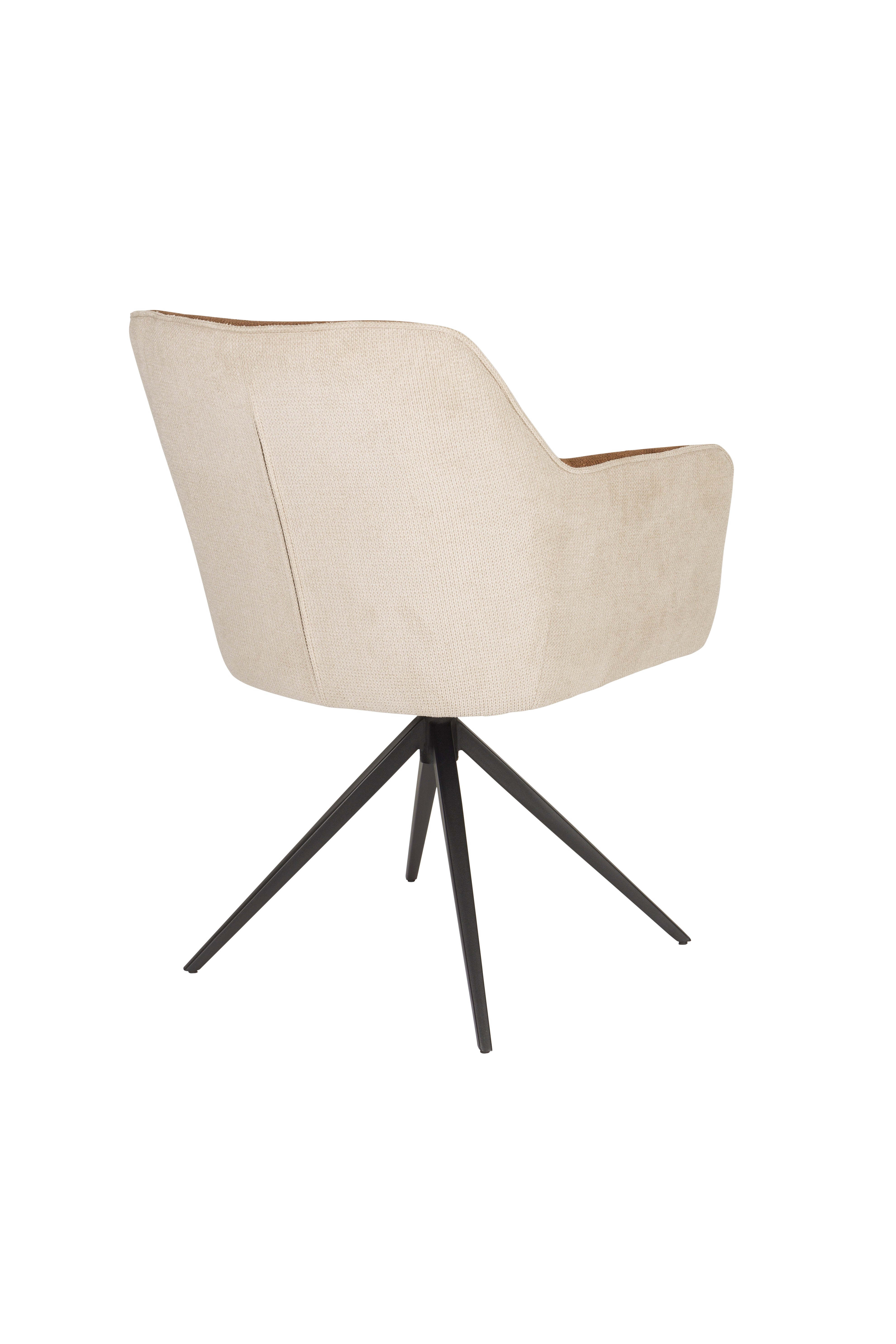 Stuhl DALEY braun mit beige