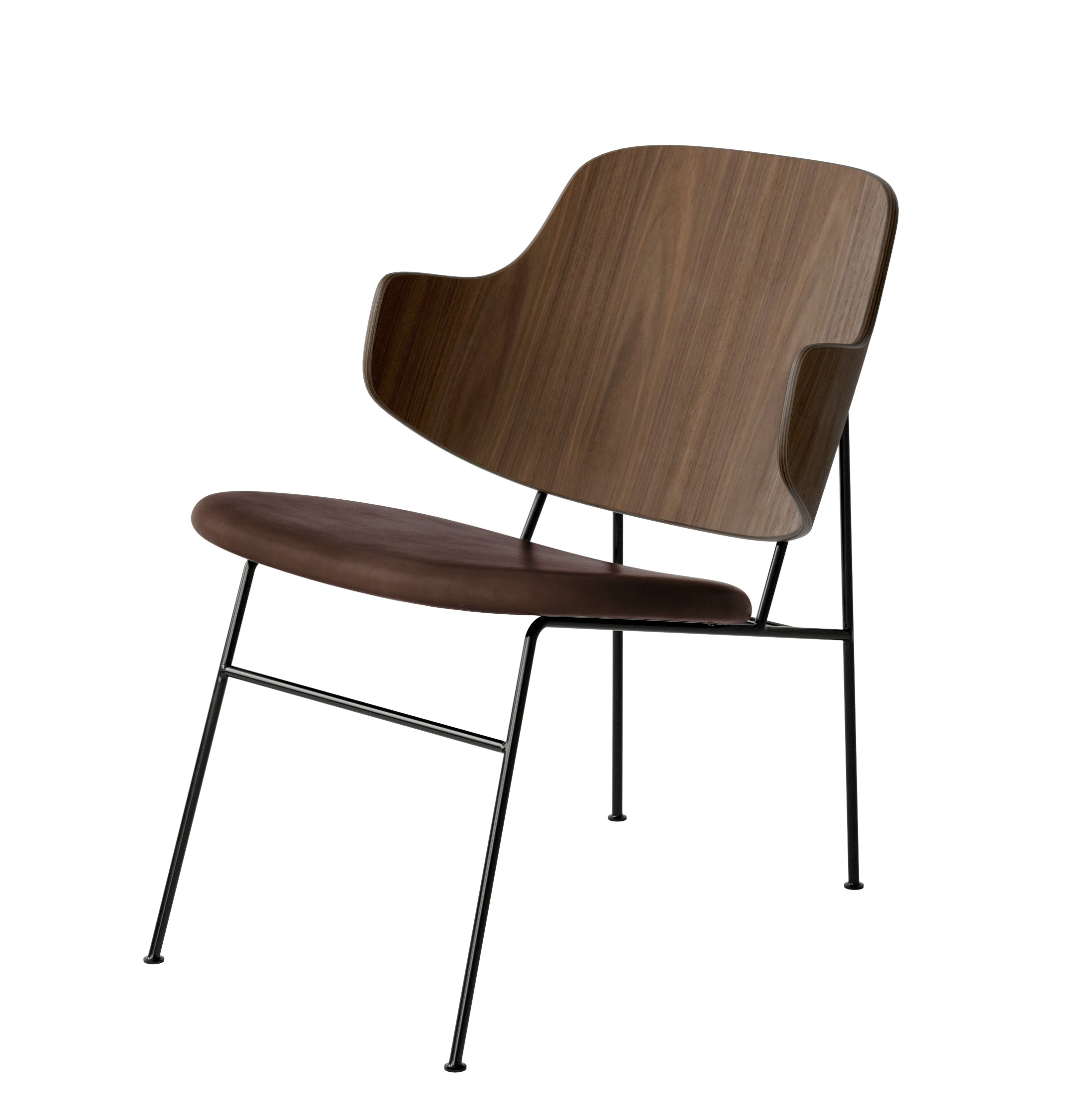 Sessel PENGUIN braunes Leder