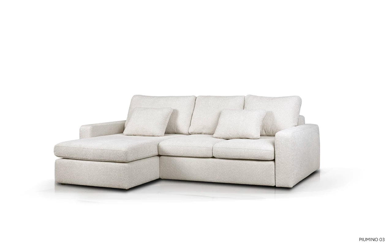 Ecksofa mit Schlaffunktion links ZAZU personalisiert