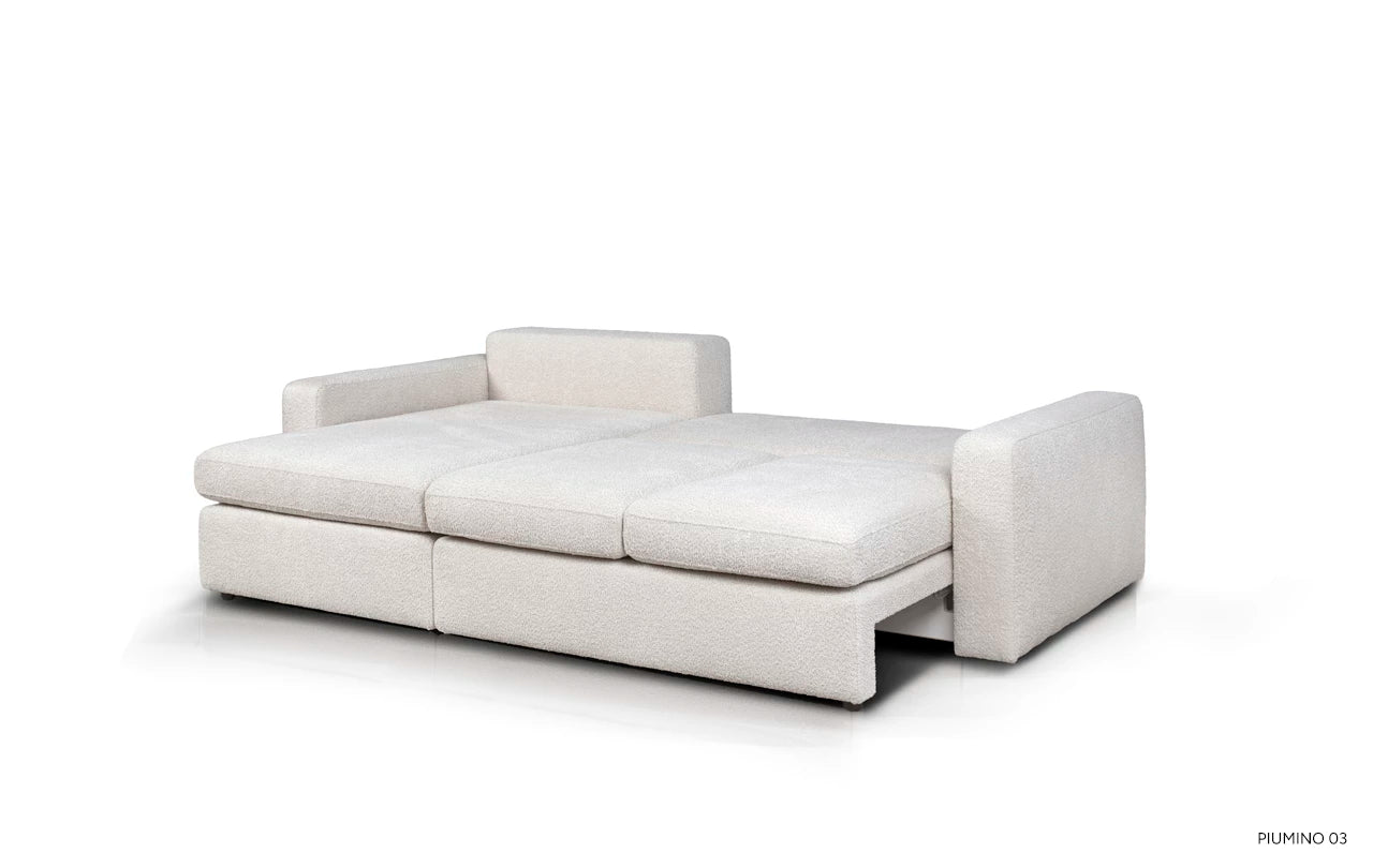 Ecksofa mit Schlaffunktion links ZAZU personalisiert