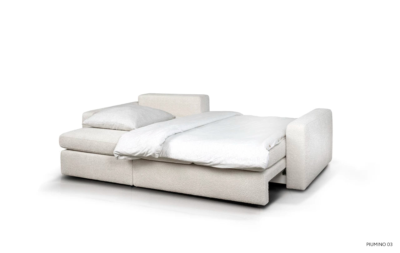 Ecksofa mit Schlaffunktion links ZAZU personalisiert
