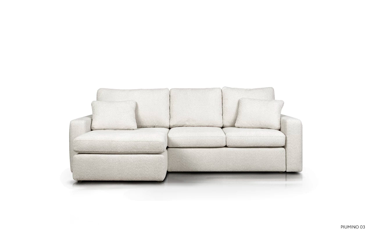 Ecksofa mit Schlaffunktion links ZAZU personalisiert