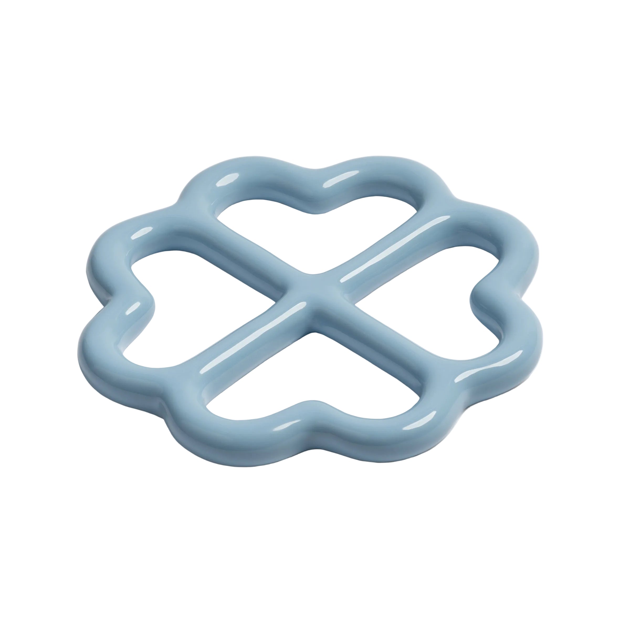CLOVER coaster blue