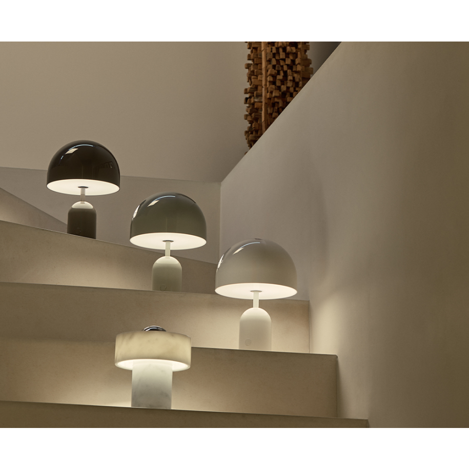Glockenbraune tragbare Lampe