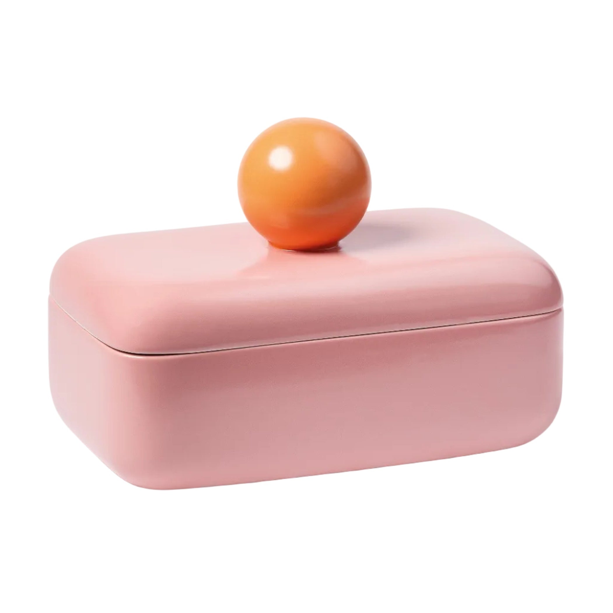 ORB container pink with orange