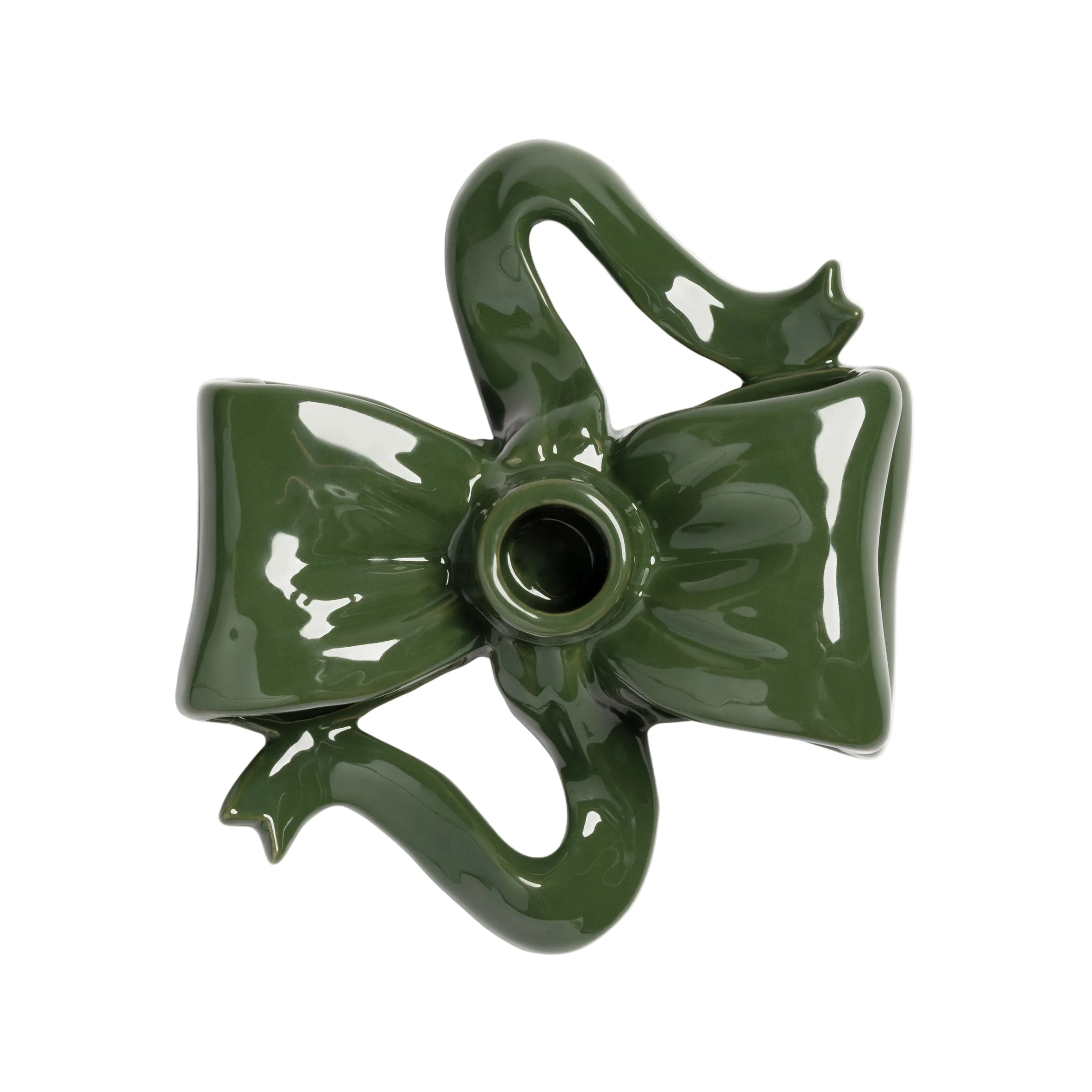 Kerzenhalter RIBBON grün