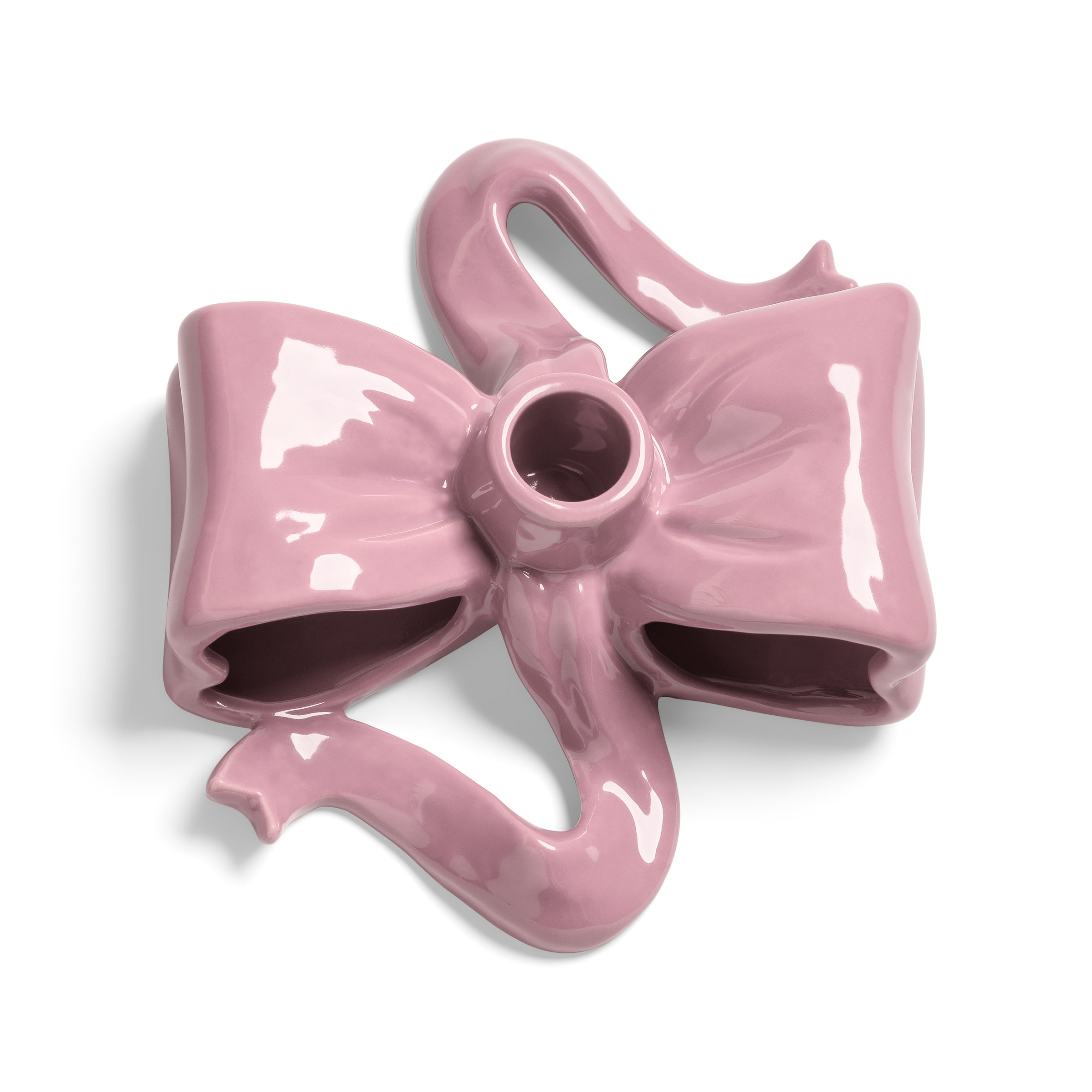 Kerzenhalter RIBBON rosa