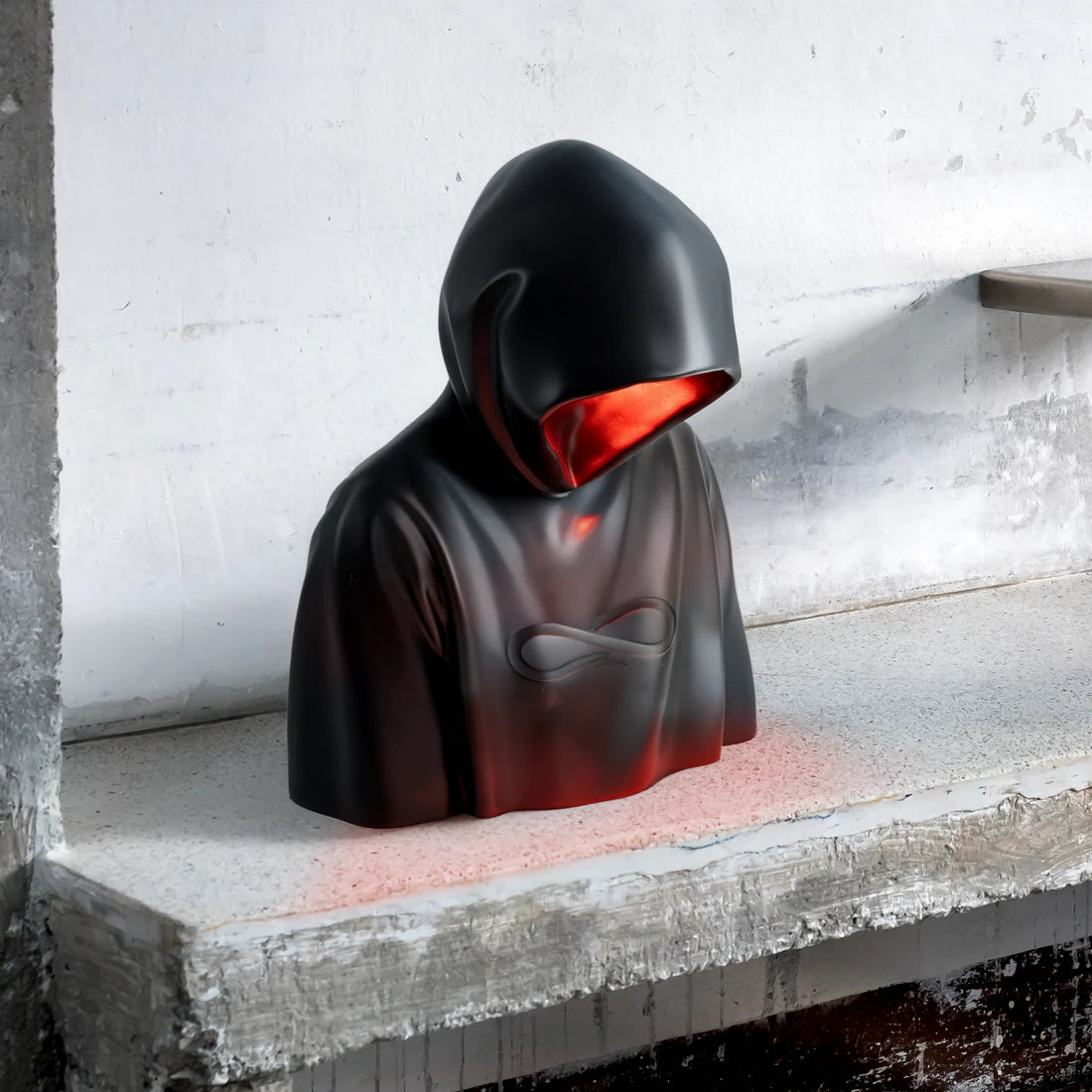 Dekorative Tischlampe BAD GUY schwarz