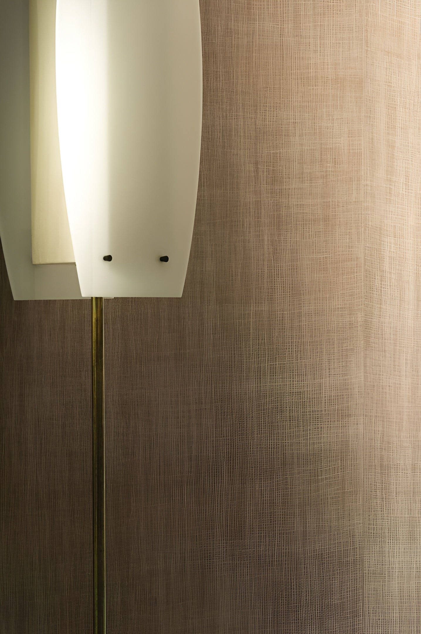 Strukturierte metallisierte Textiltapete HEMERA - PERLE perlmuttweiß