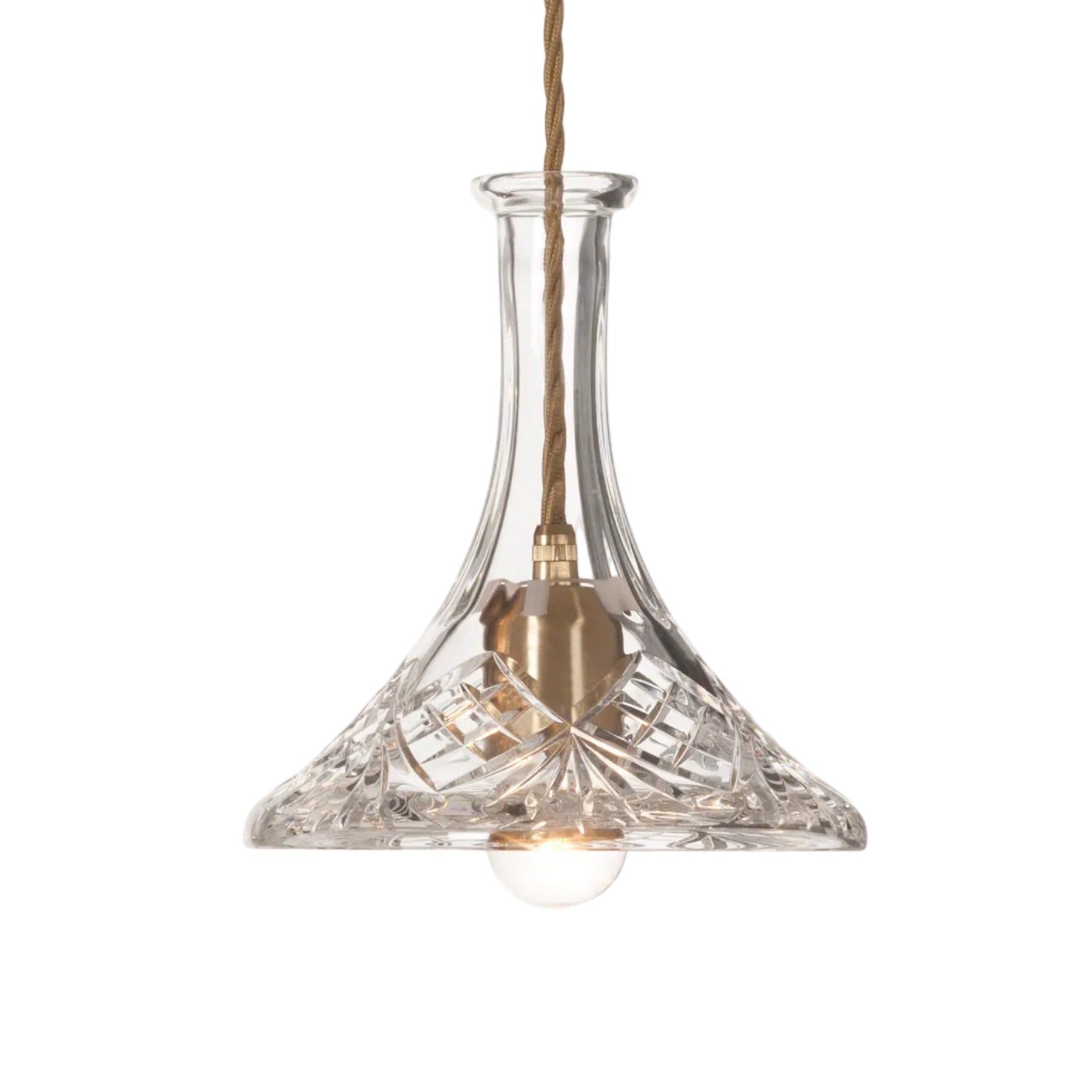 Lampa wisząca TULIP DECANTERLIGHT szkło kryształowe