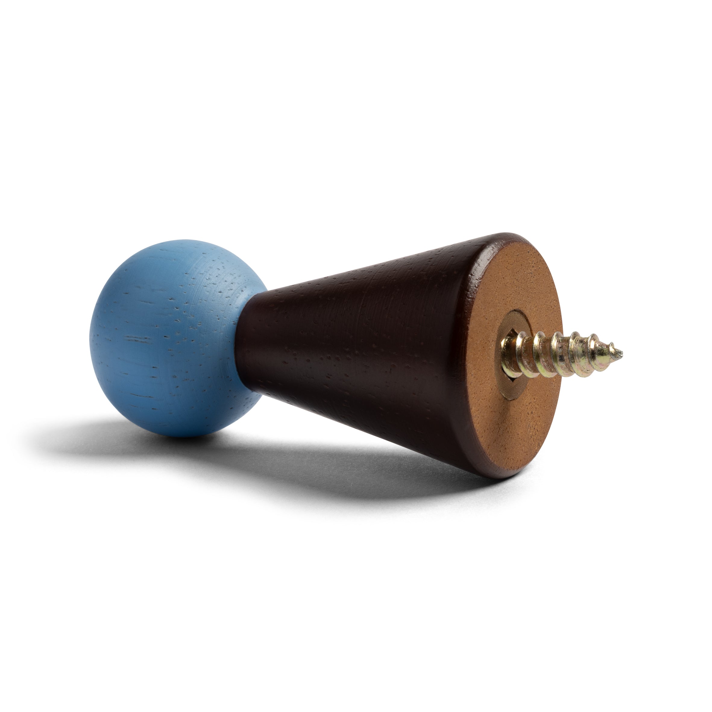 Wandhaken-Set HALMA burgunderrot mit Blau