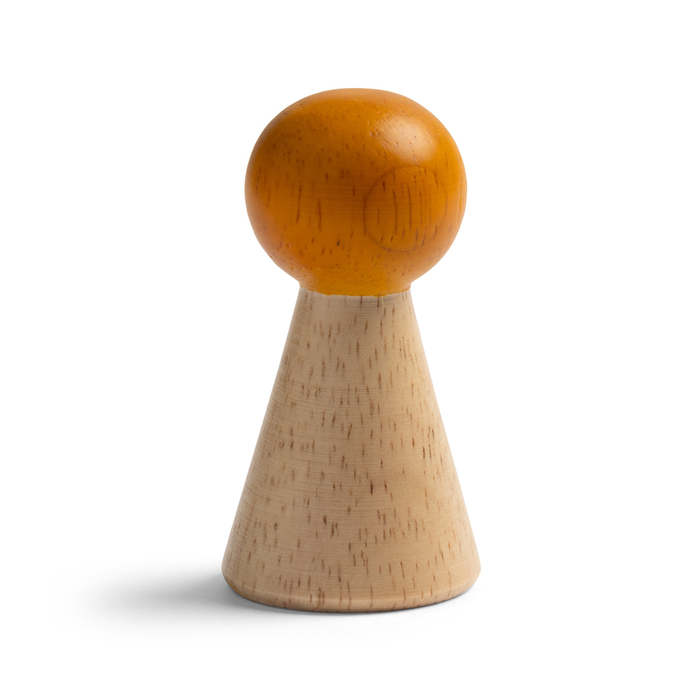 Wandhaken-Set HALMA aus Holz in Orange