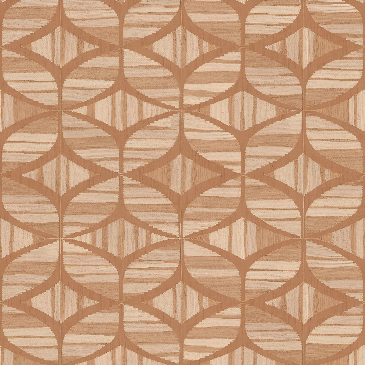 Vinyl wallpaper FILANDRA orange