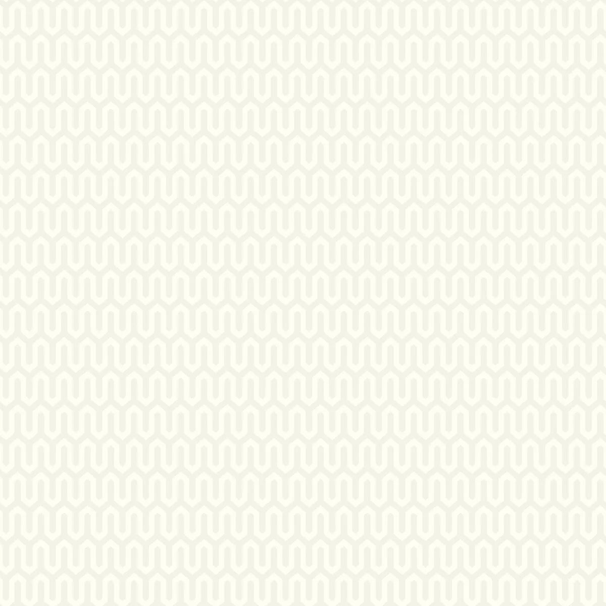 Vlies-Tapete mit geometrischem Muster YPSILON gebrochenes Weiß