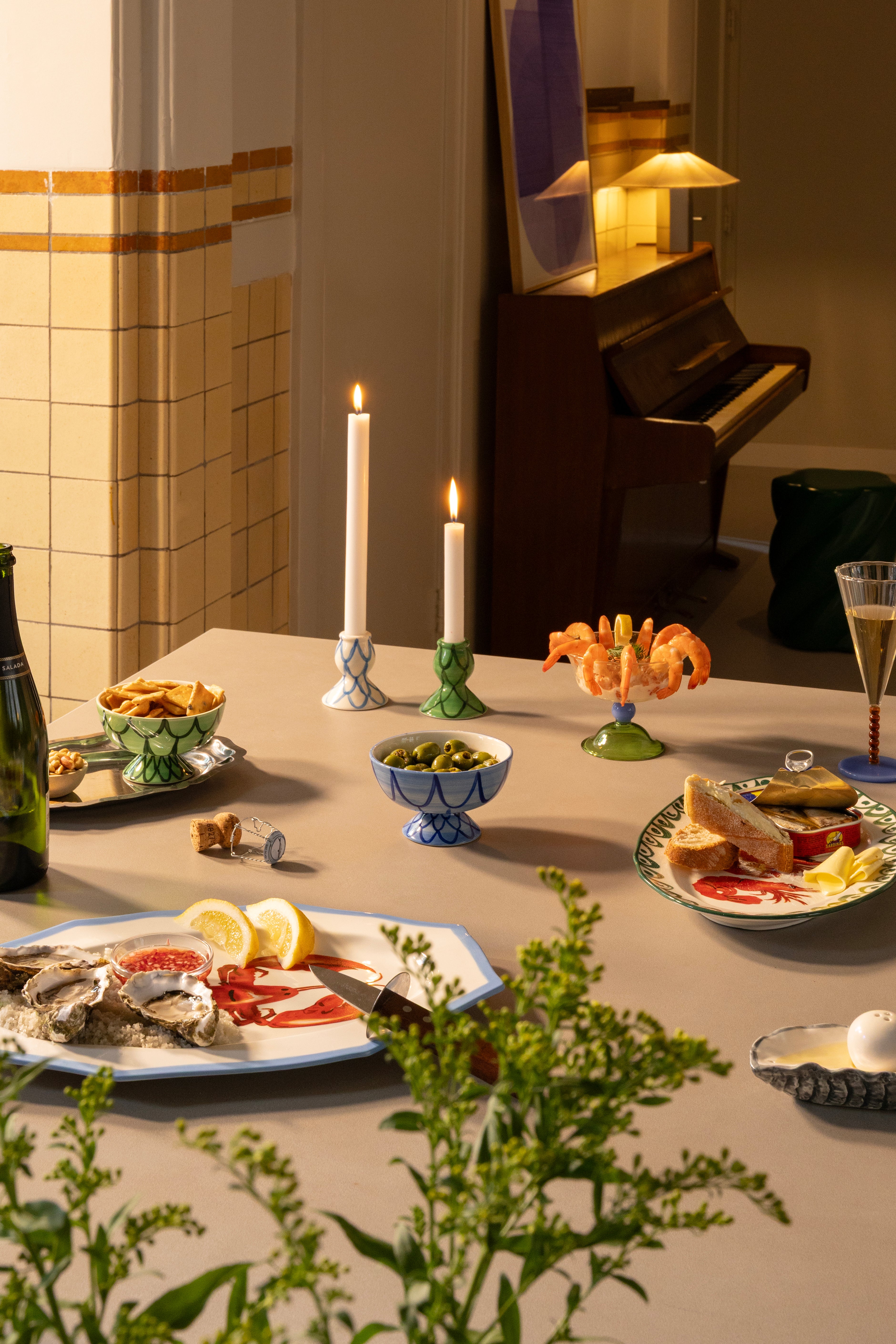 Porzellanteller SIRENE LOBSTER