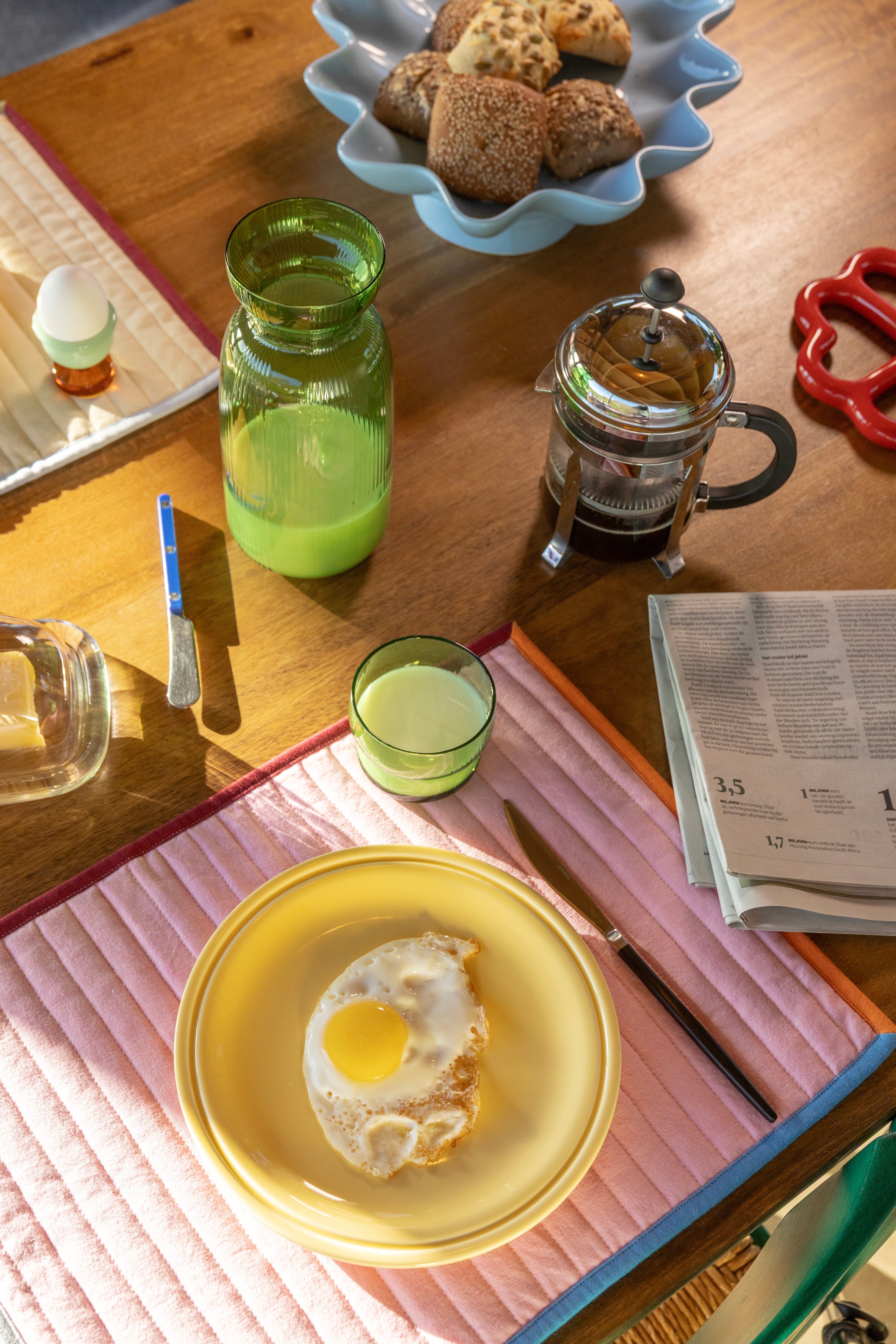 Bunte STITCH Tischuntersetzer