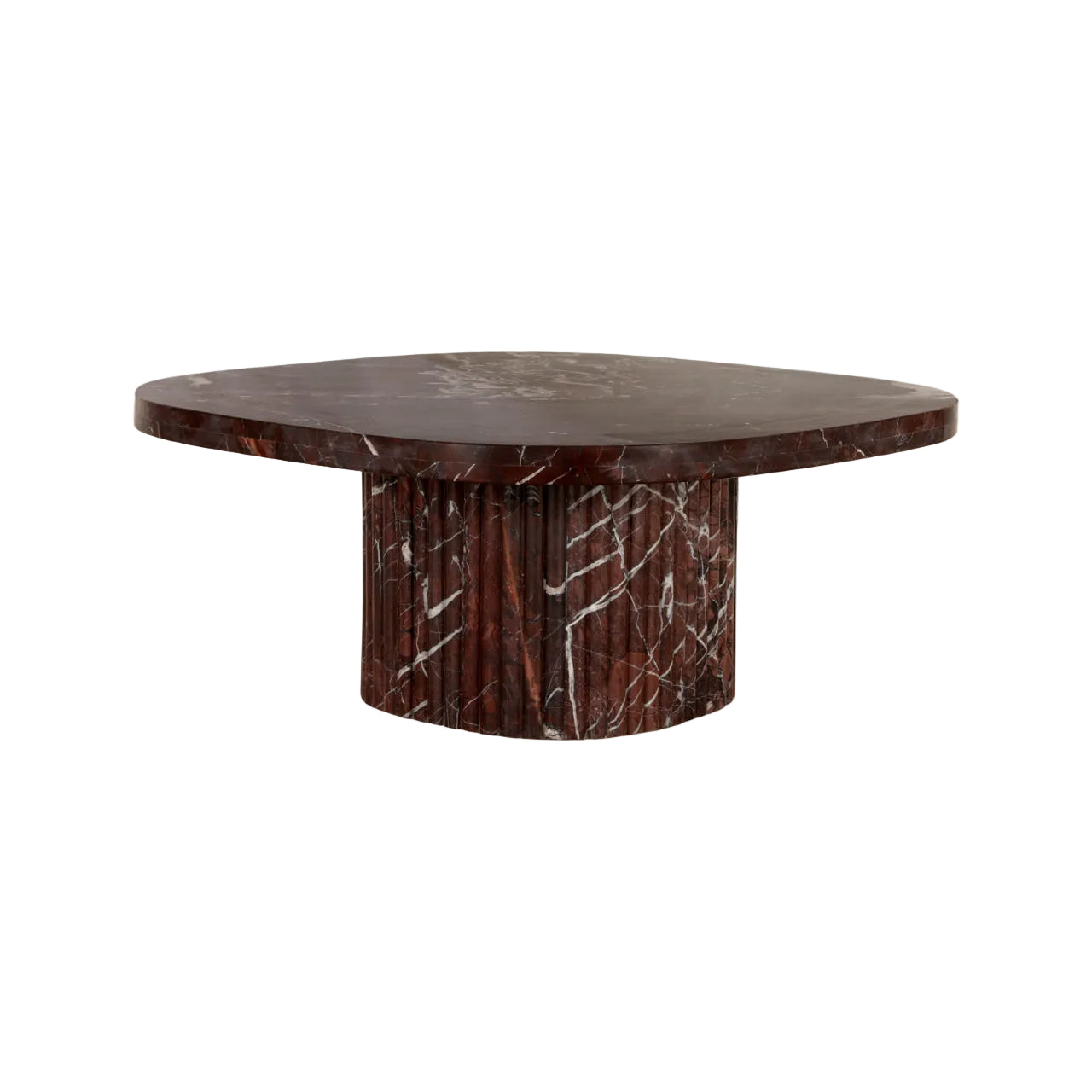 ORCHID Coffee Table Brown Marble