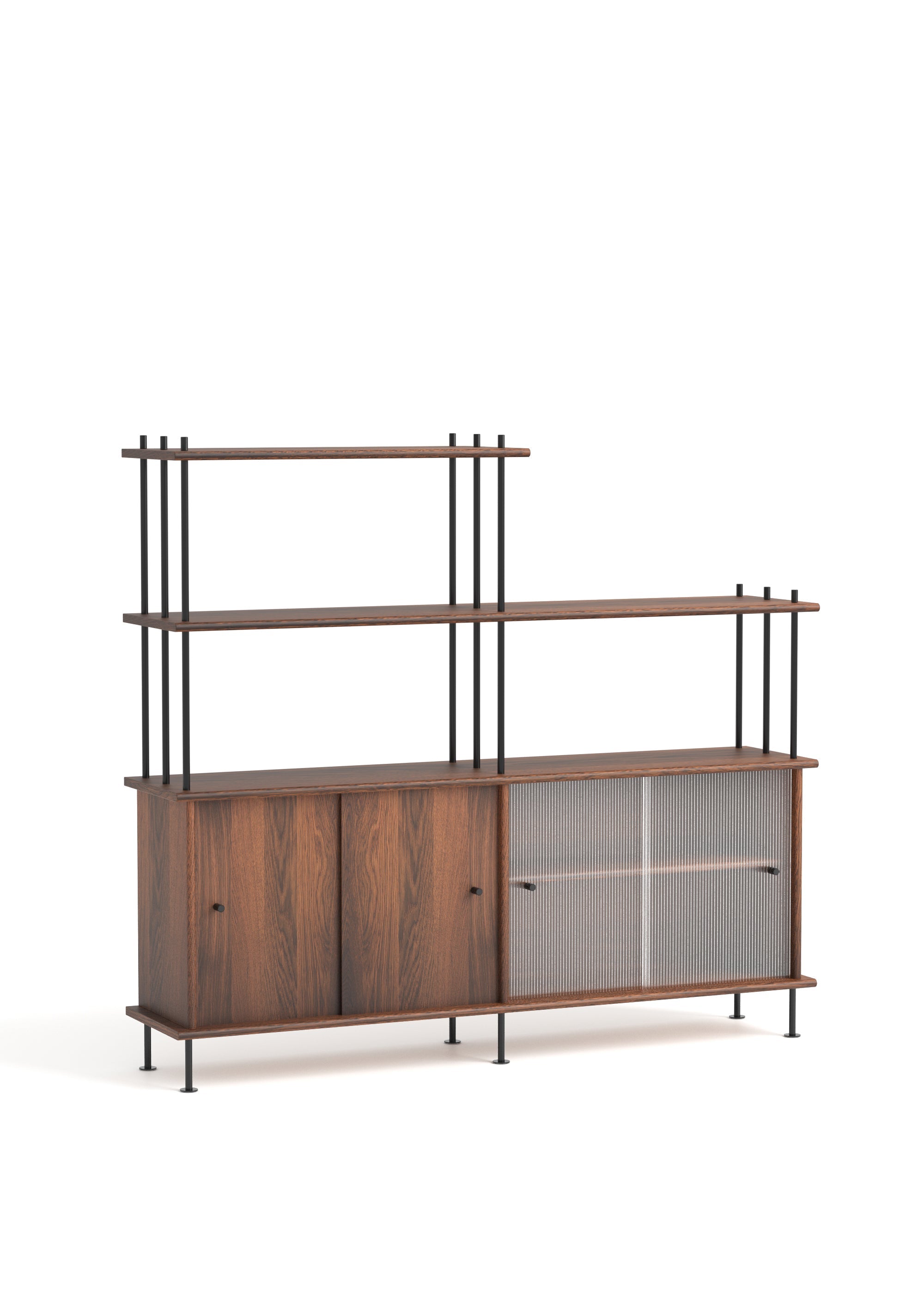 BAVA Cabinet 160 Dark Oak Wood