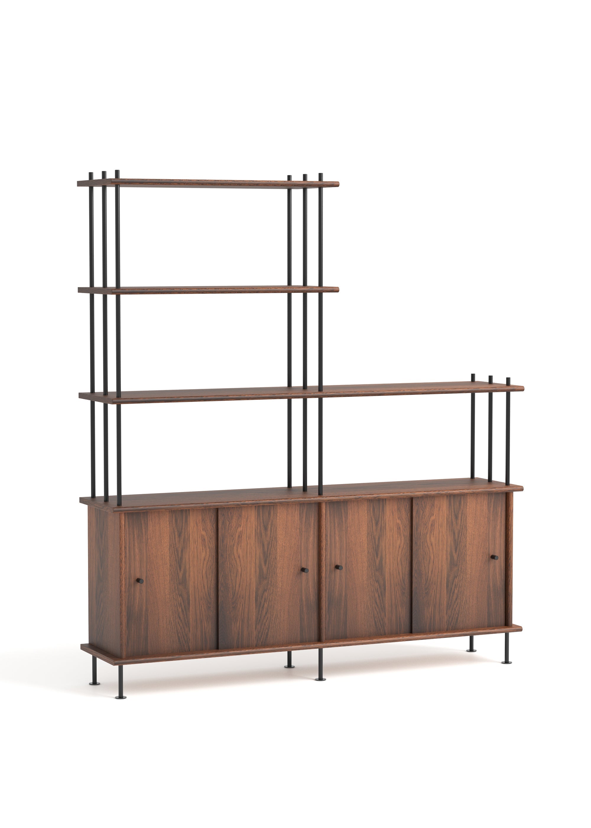 BAVA Cabinet 160 Dark Oak Wood