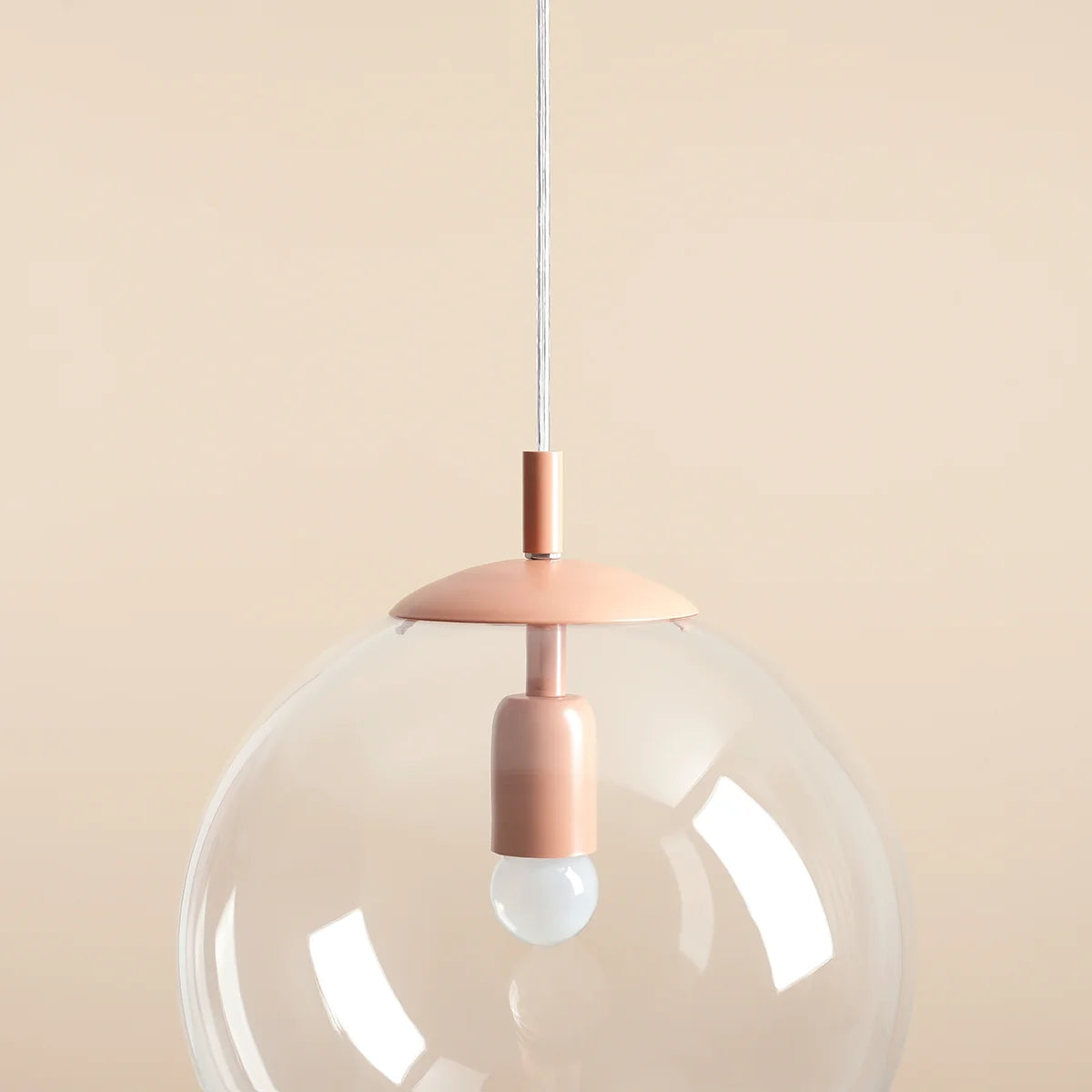 Coral hanging lamp