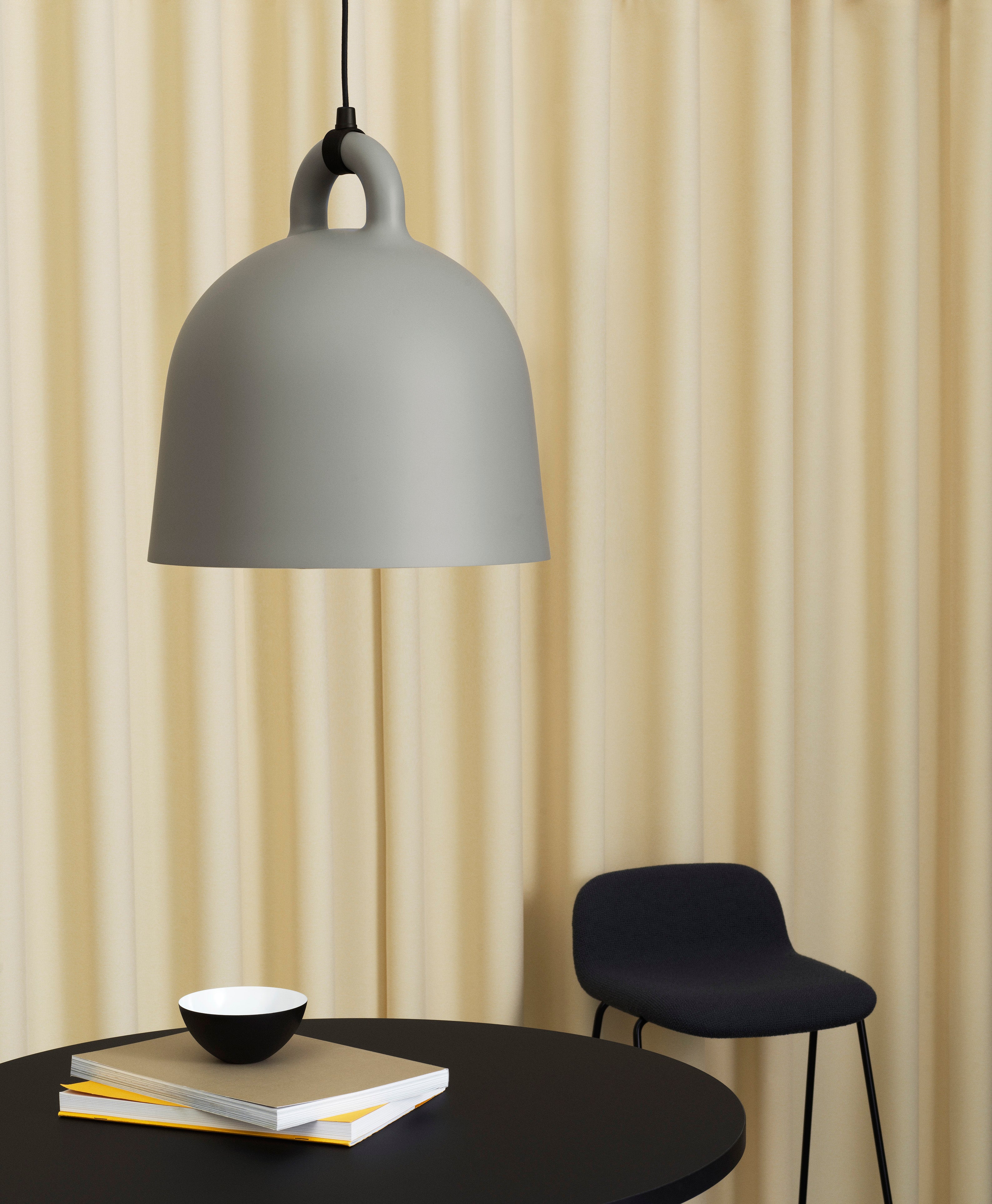 BELL gray pendant lamp