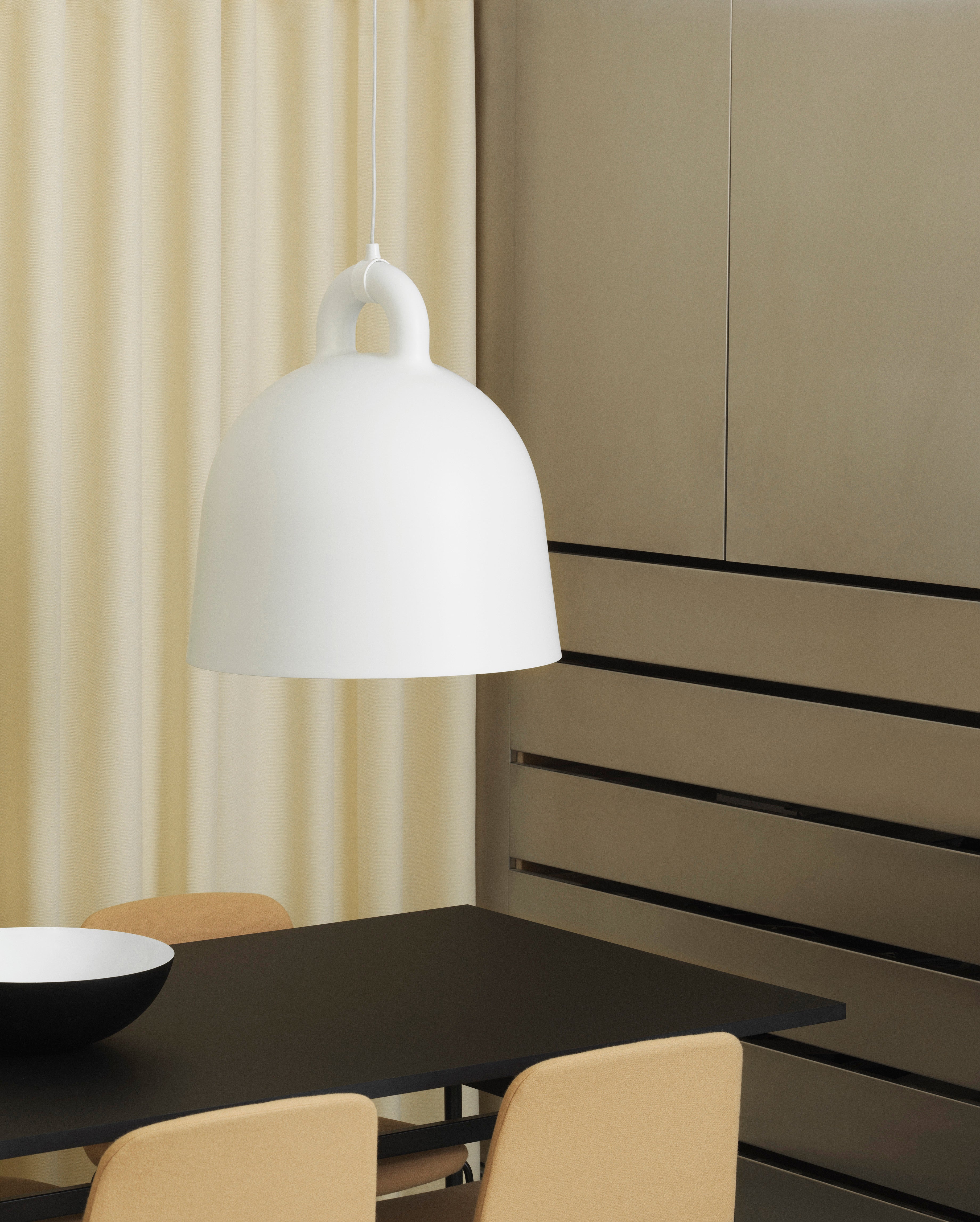 BELL white pendant lamp