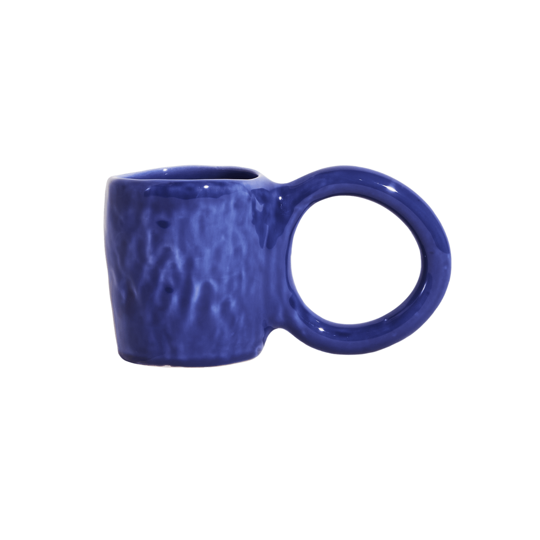 Blauer DONUT-Becher