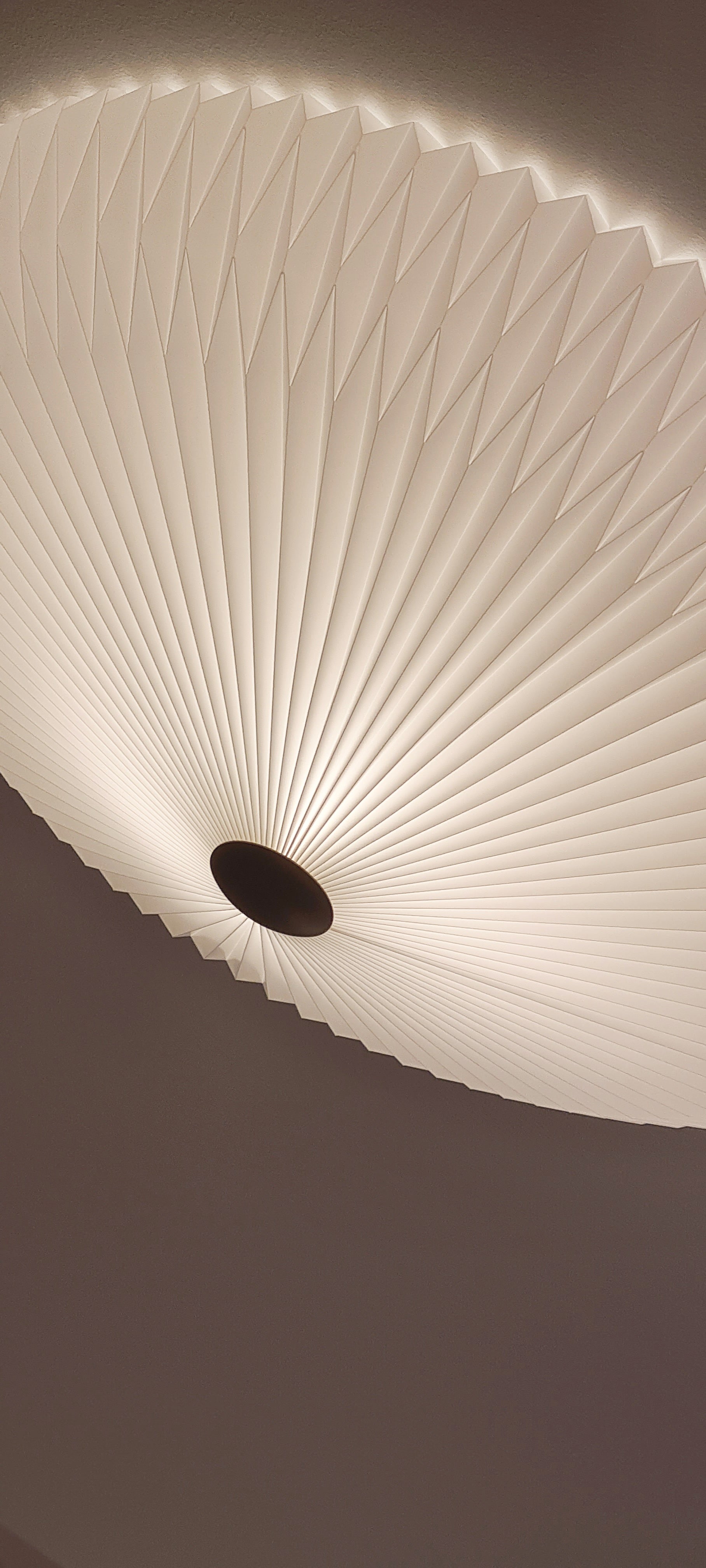 Wandleuchte MODELL 23 weiß mit Gold