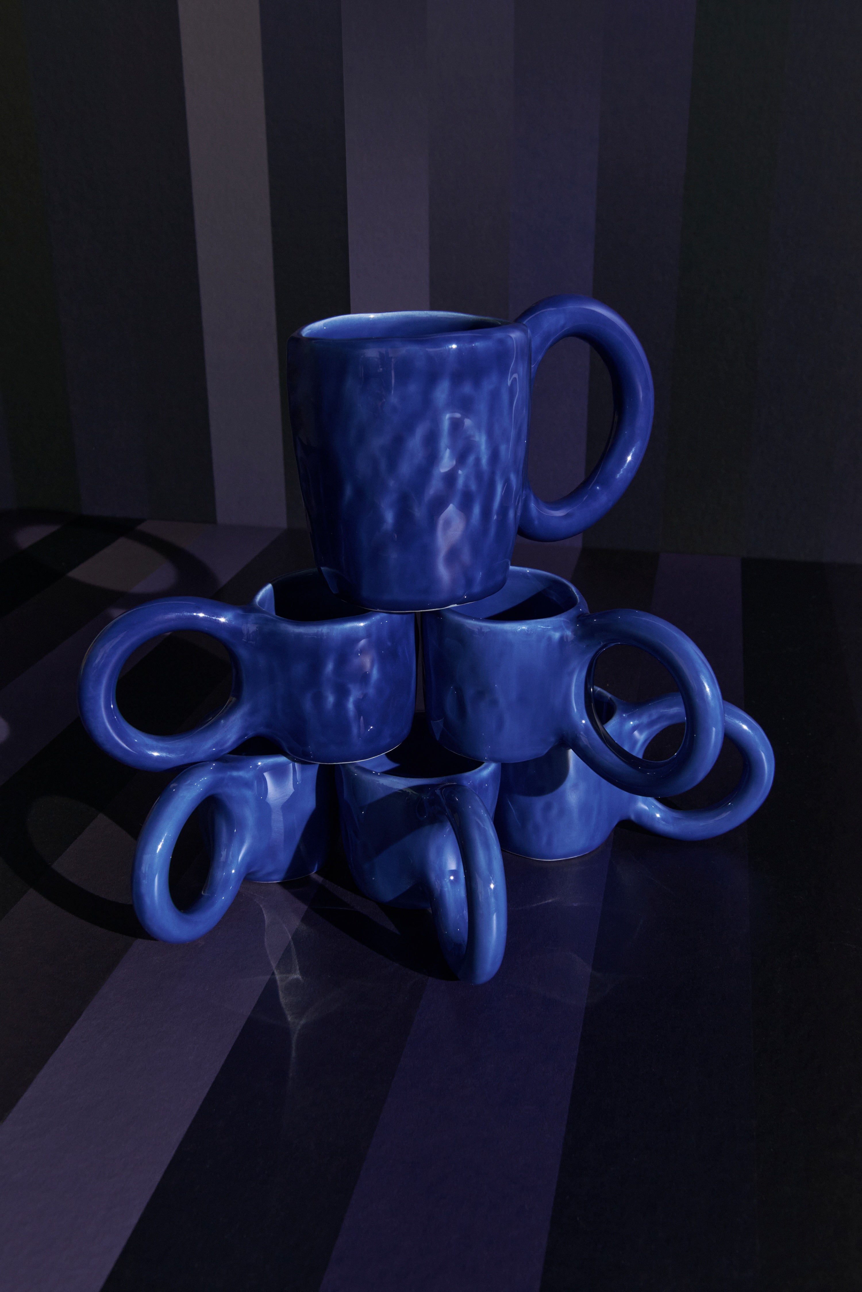 Espressotassen-Set DONUT blau