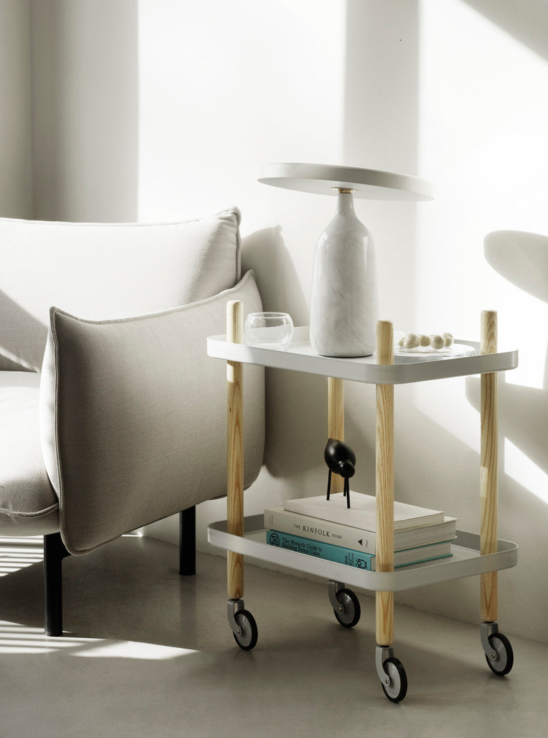 BLOCK gray wheelchair with ash legs
