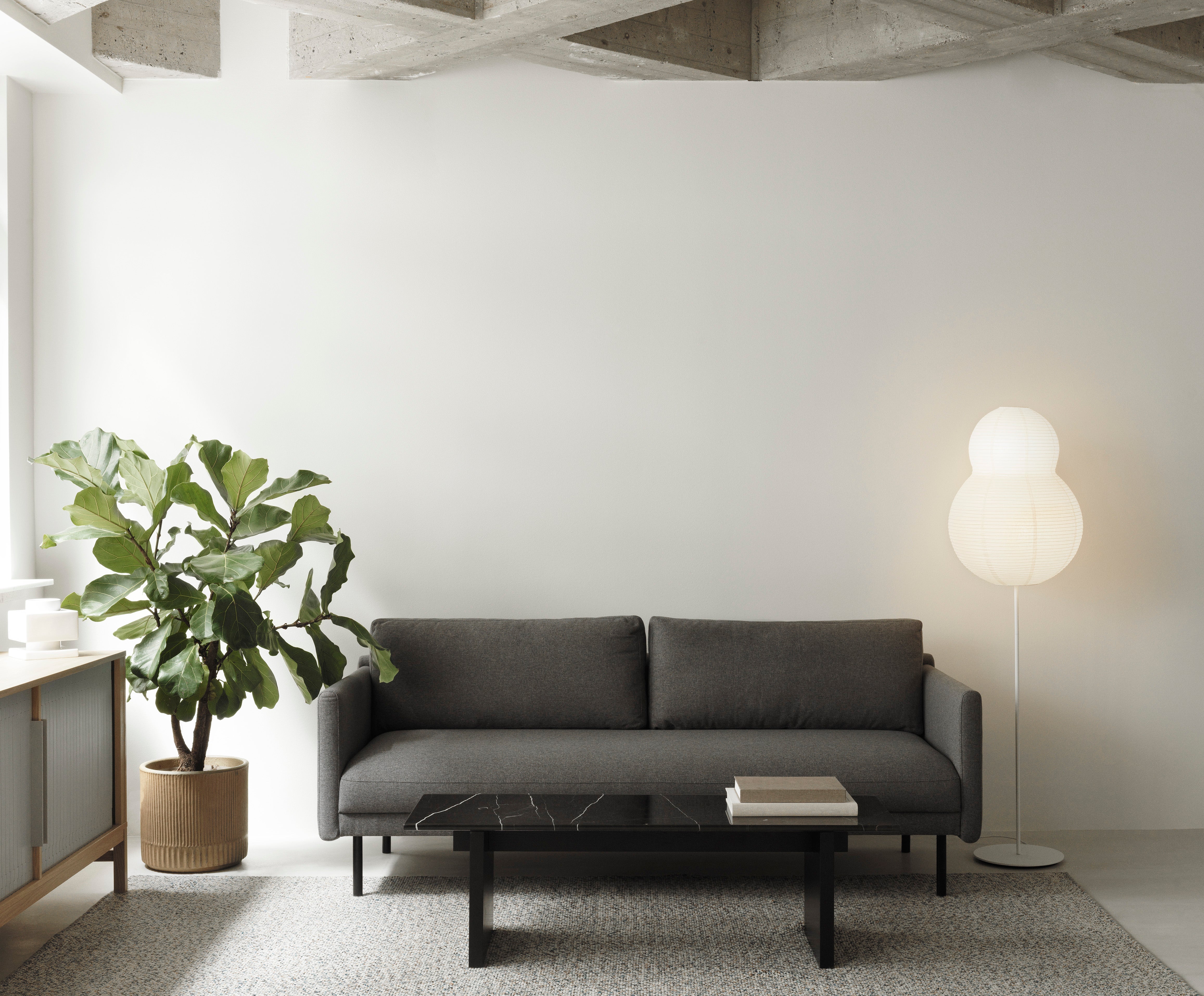 PUFF white floor lamp