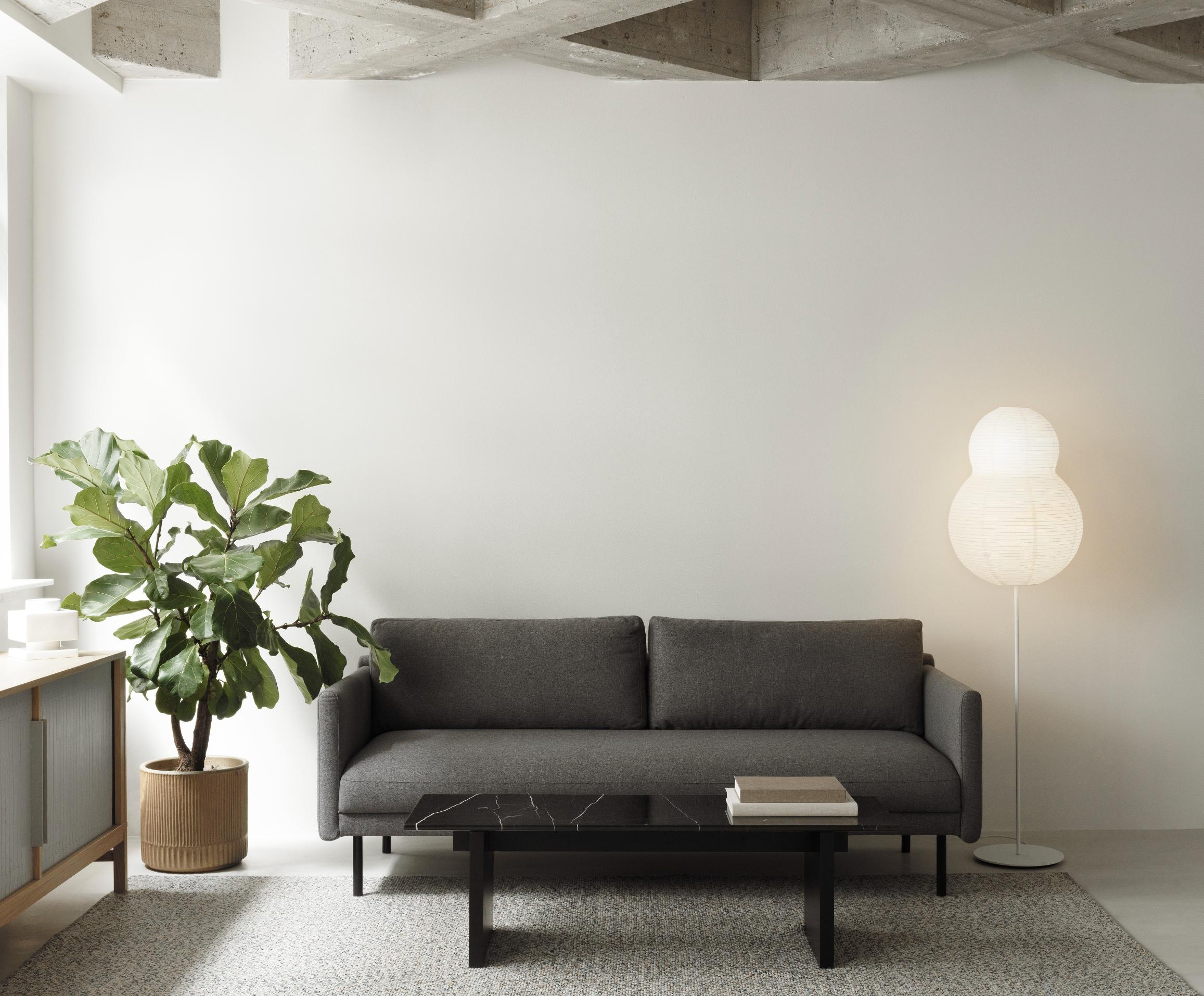 PUFF white floor lamp