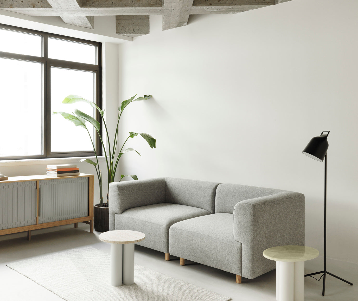 Wiederholen Sie das modulare Sofa - gepolstertes Eckelement