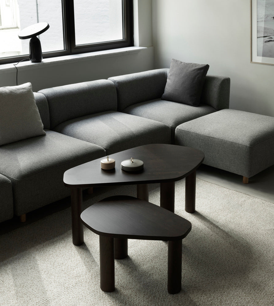 Sculp coffee table dyed ash
