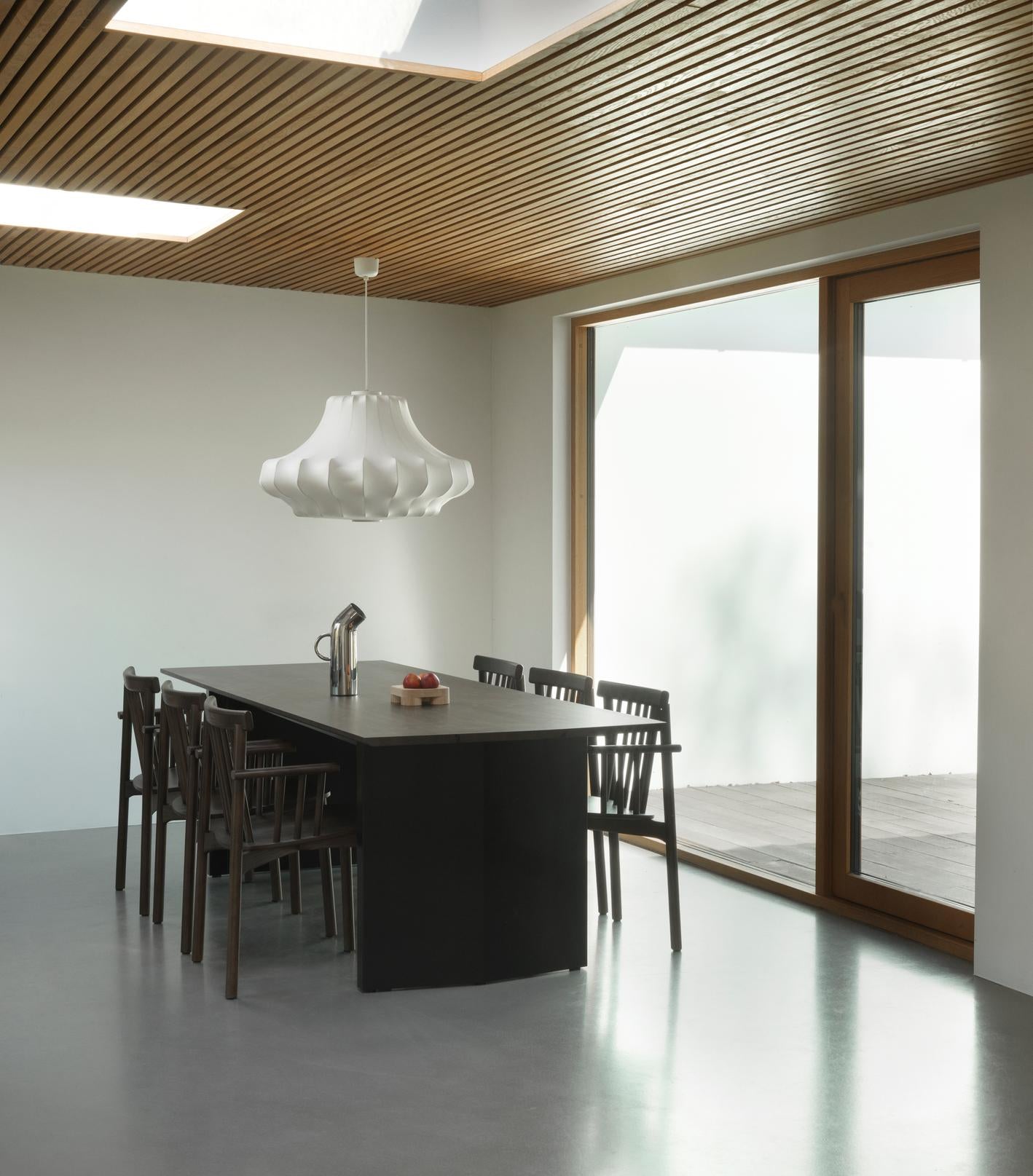 Cream panel table
