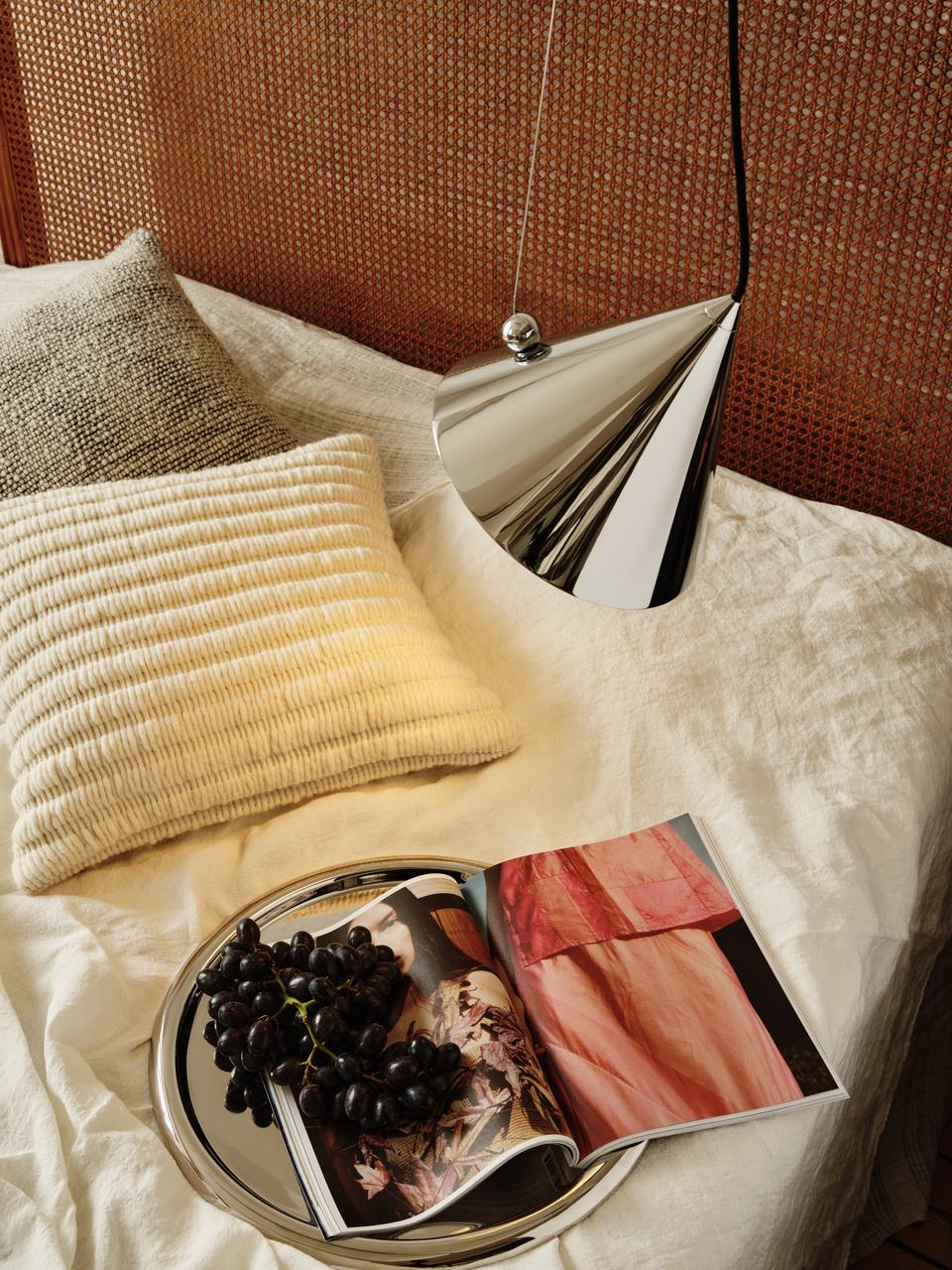 POSE silver pendant lamp